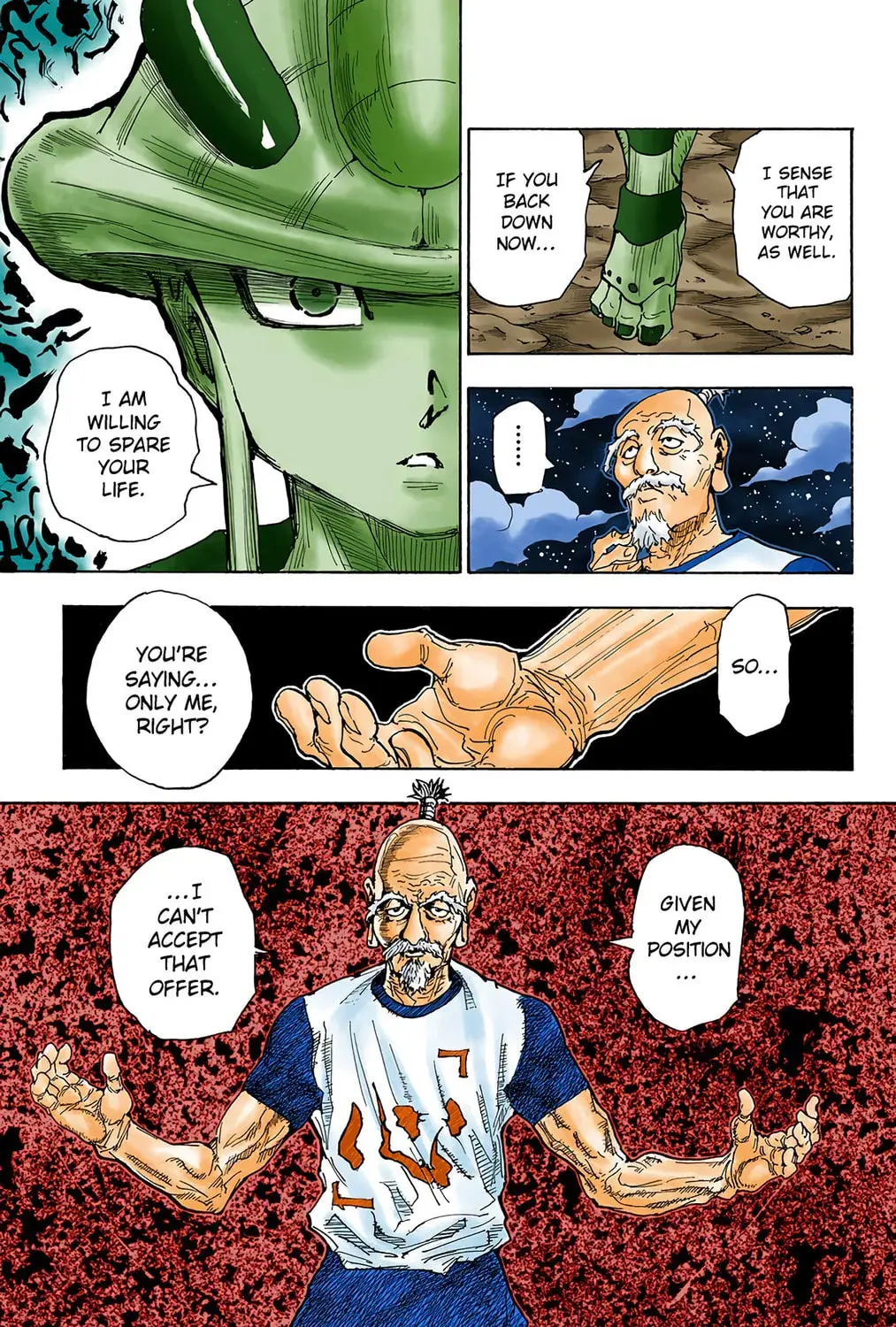 Hunter x Hunter Colored Manga, chapter 287, page 33