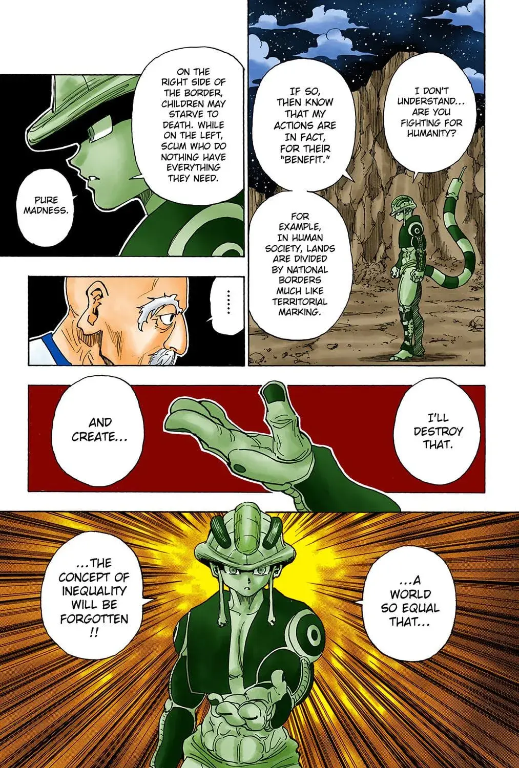 Hunter x Hunter Colored Manga, chapter 288, page 9