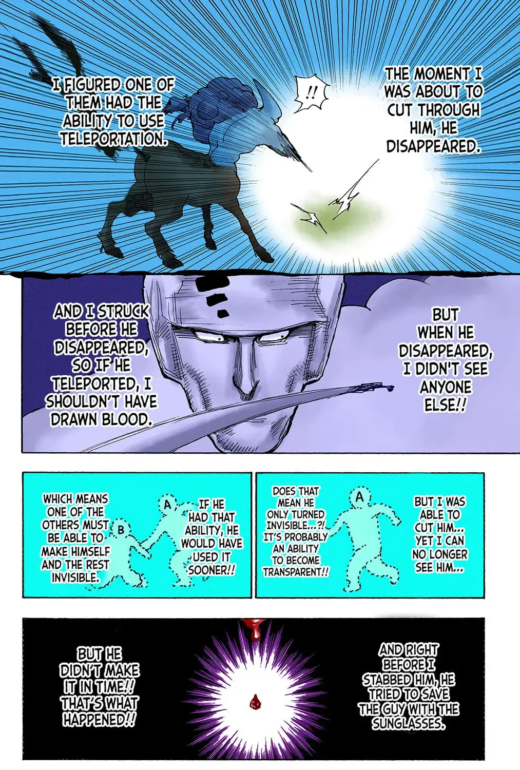 Hunter x Hunter Colored Manga, chapter 289, page 3