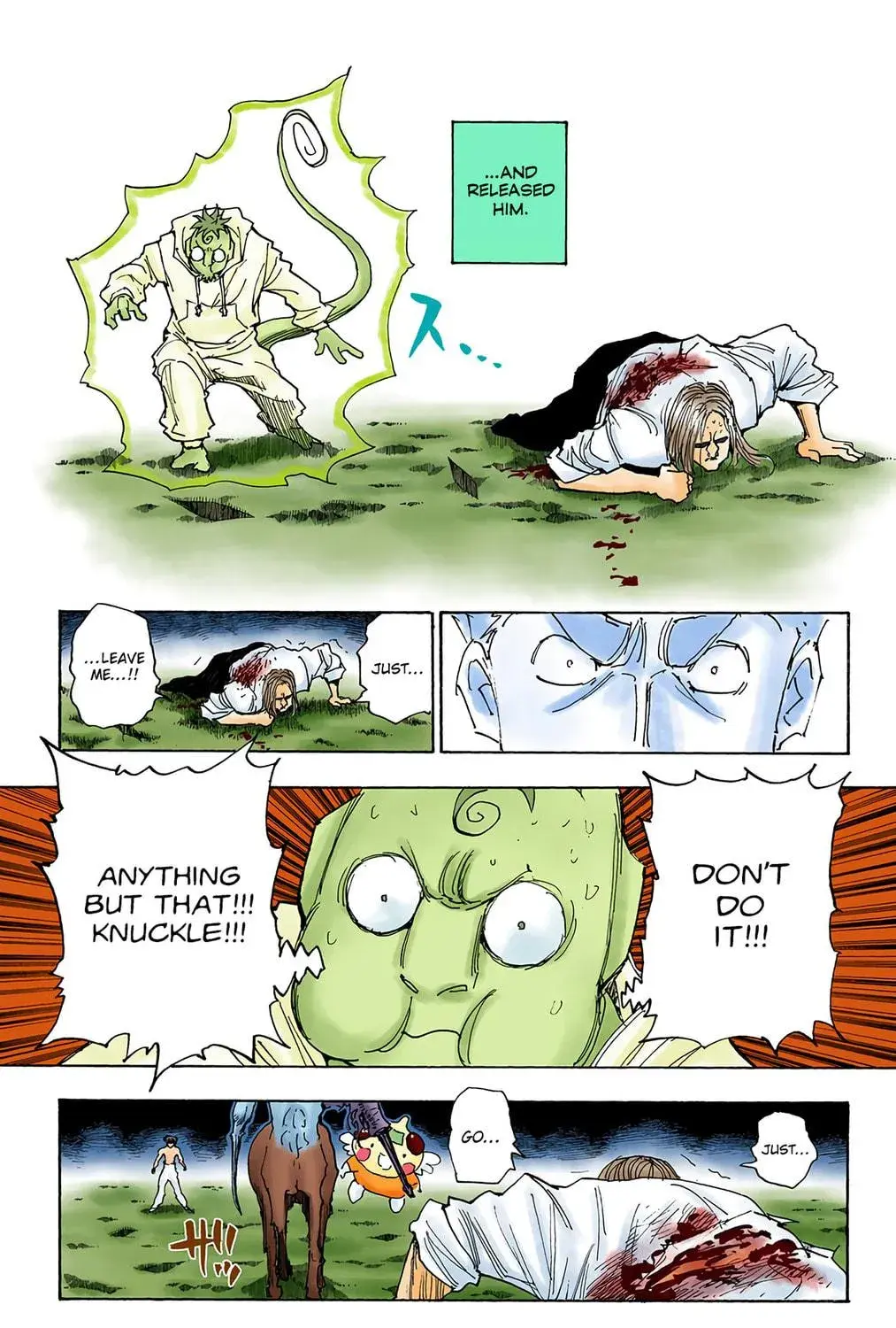 Hunter x Hunter Colored Manga, chapter 289, page 17