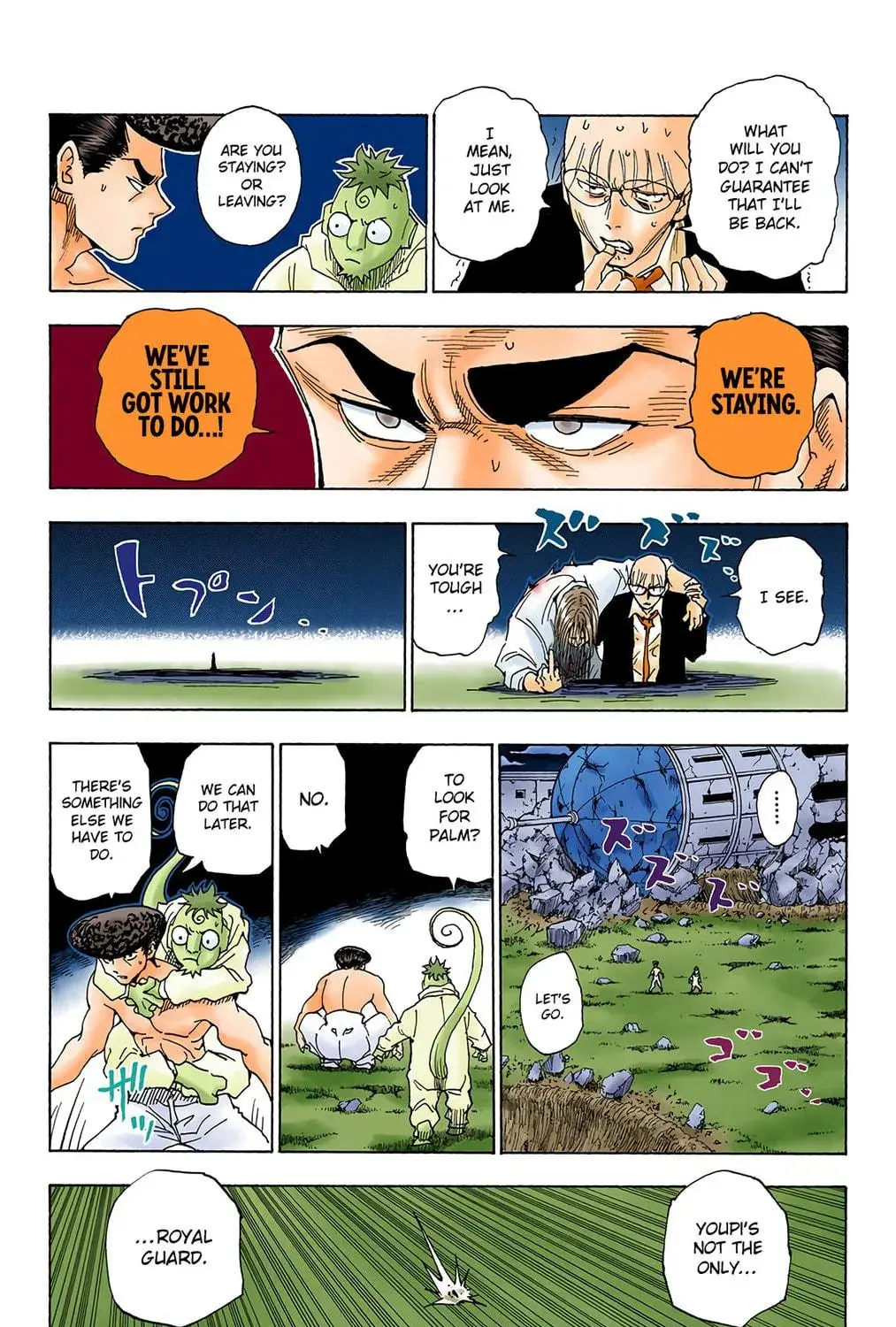 Hunter x Hunter Colored Manga, chapter 290, page 9