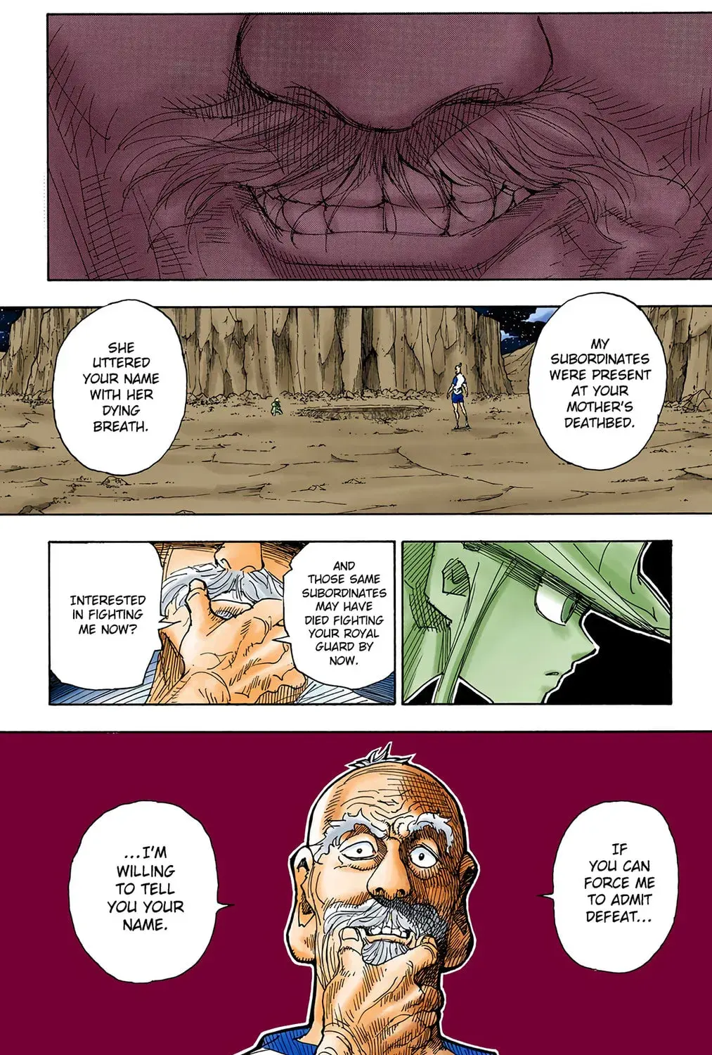 Hunter x Hunter Colored Manga, chapter 290, page 33