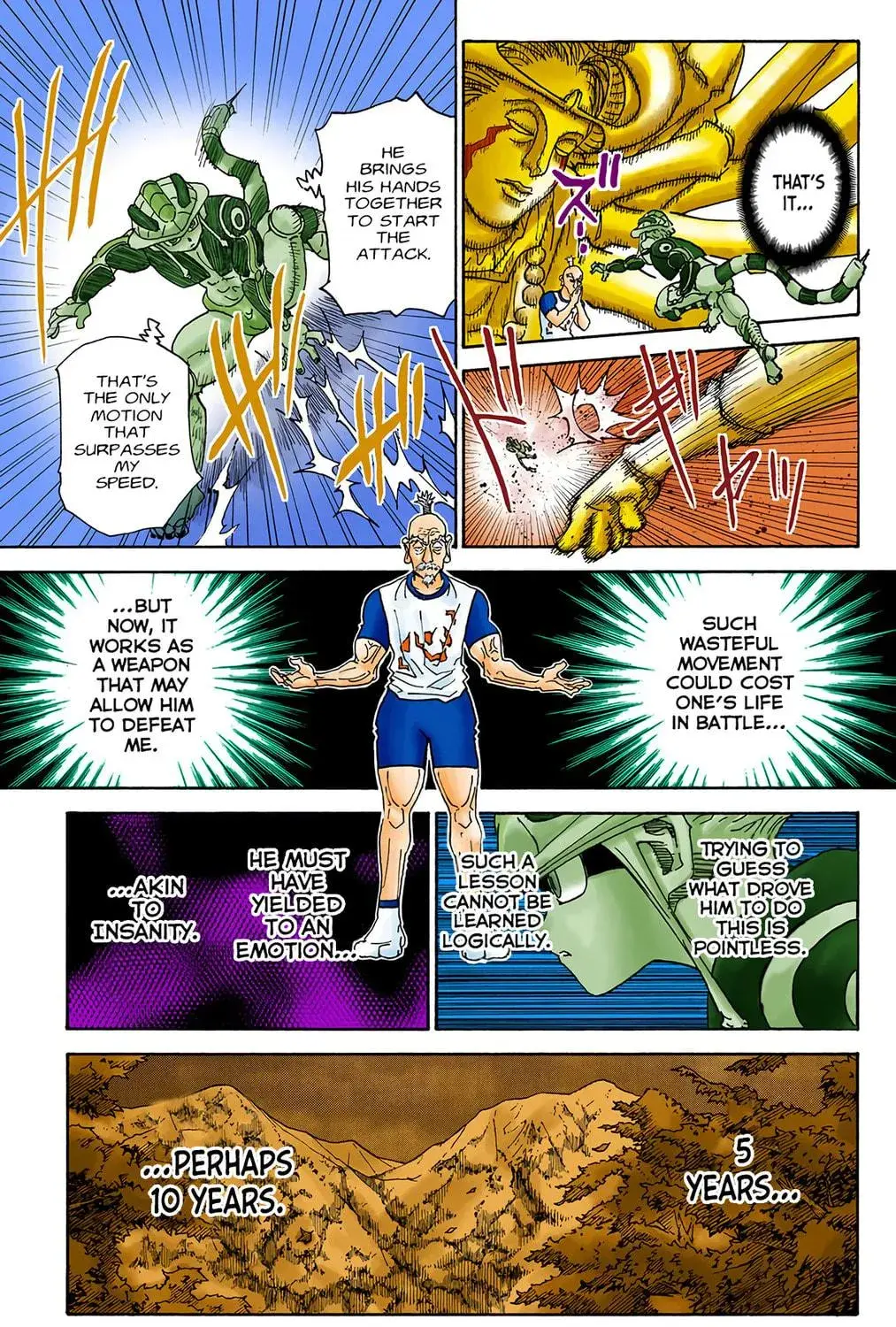 Hunter x Hunter Colored Manga, chapter 292, page 11
