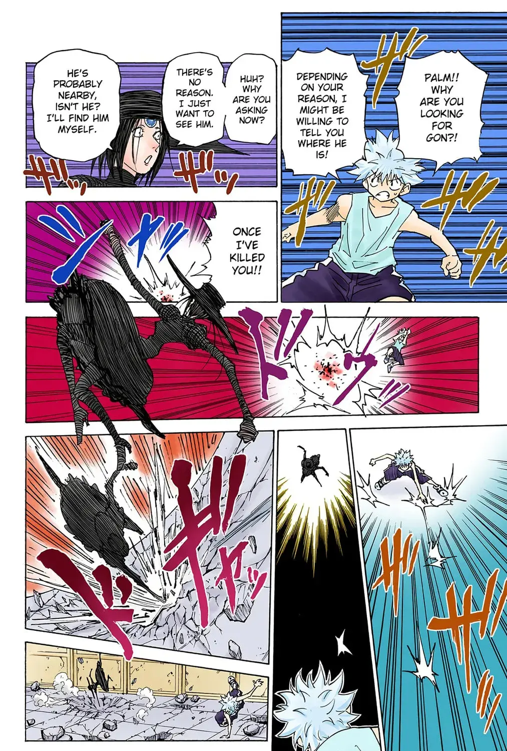 Hunter x Hunter Colored Manga, chapter 294, page 7