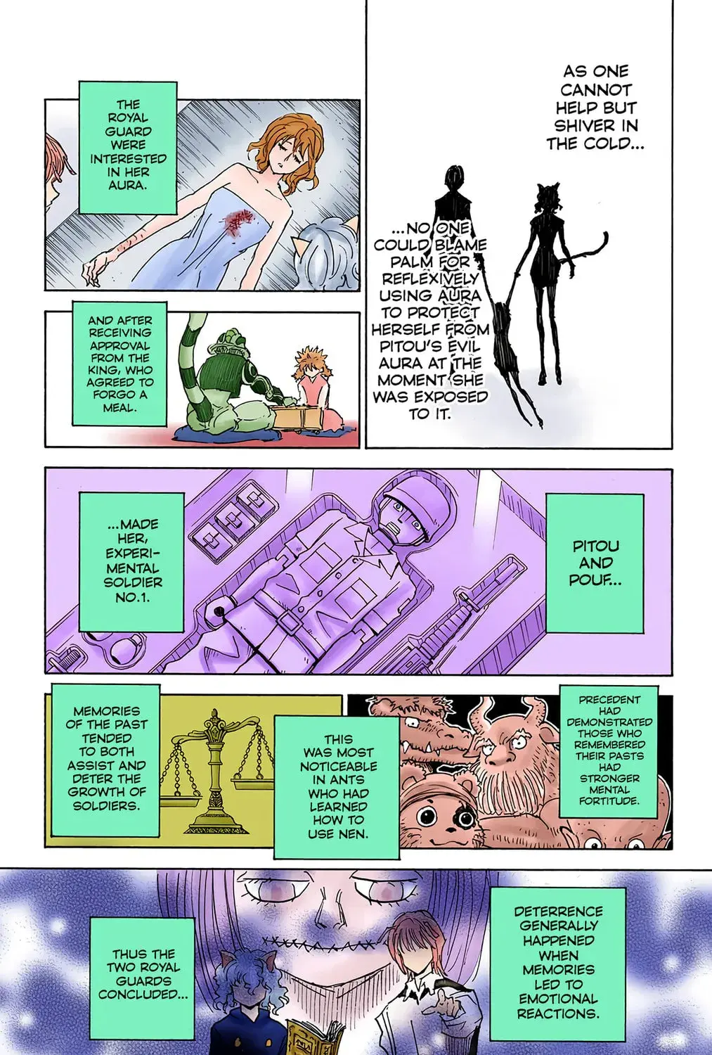 Hunter x Hunter Colored Manga, chapter 294, page 21