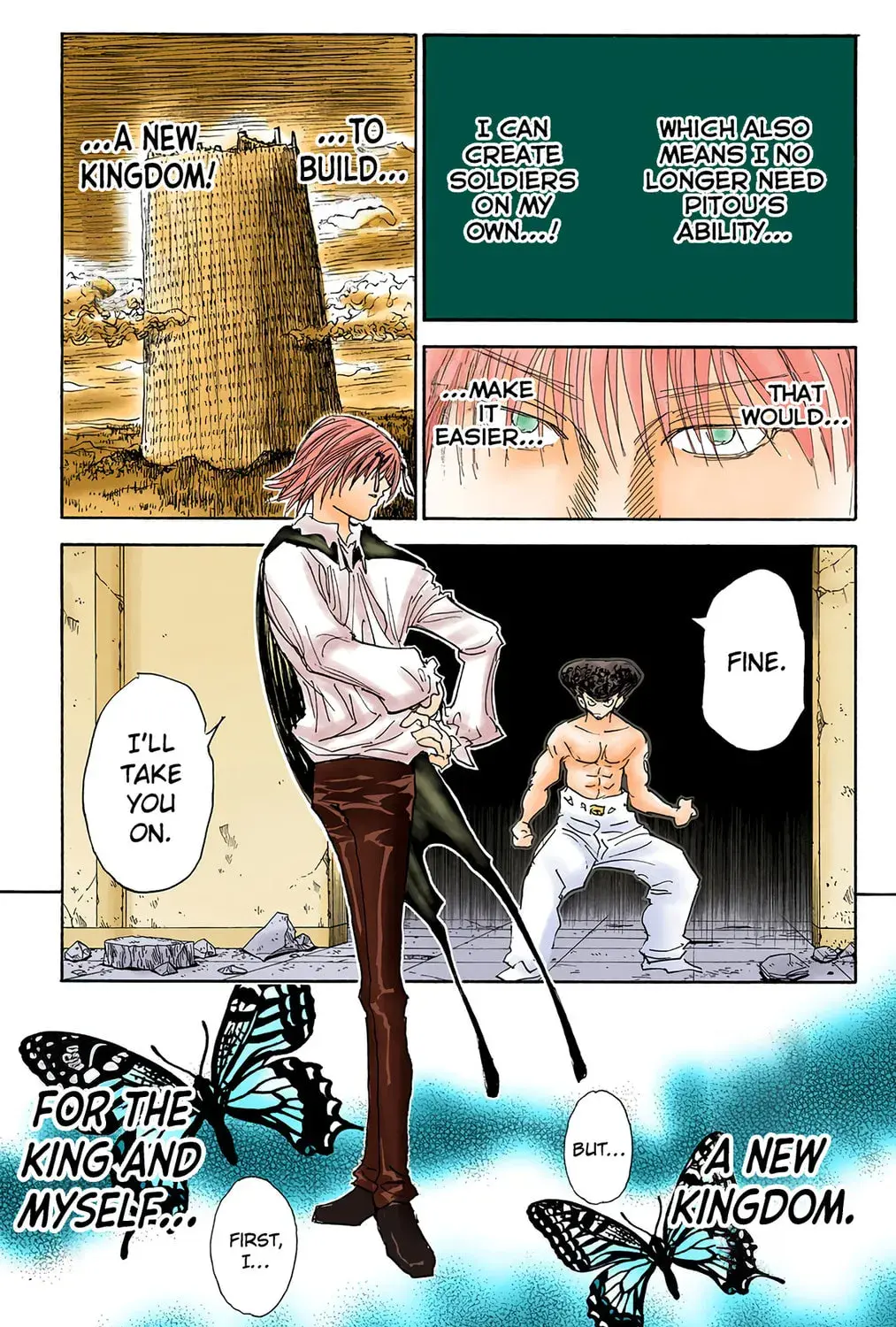 Hunter x Hunter Colored Manga, chapter 294, page 37
