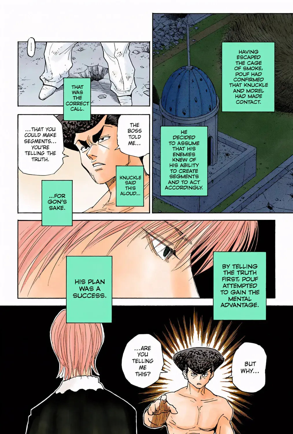 Hunter x Hunter Colored Manga, chapter 295, page 7
