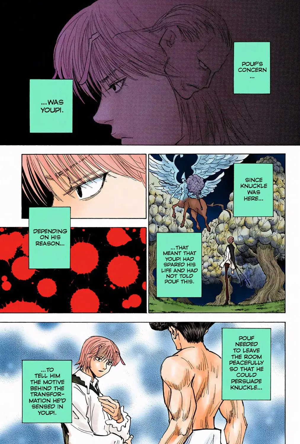 Hunter x Hunter Colored Manga, chapter 295, page 9