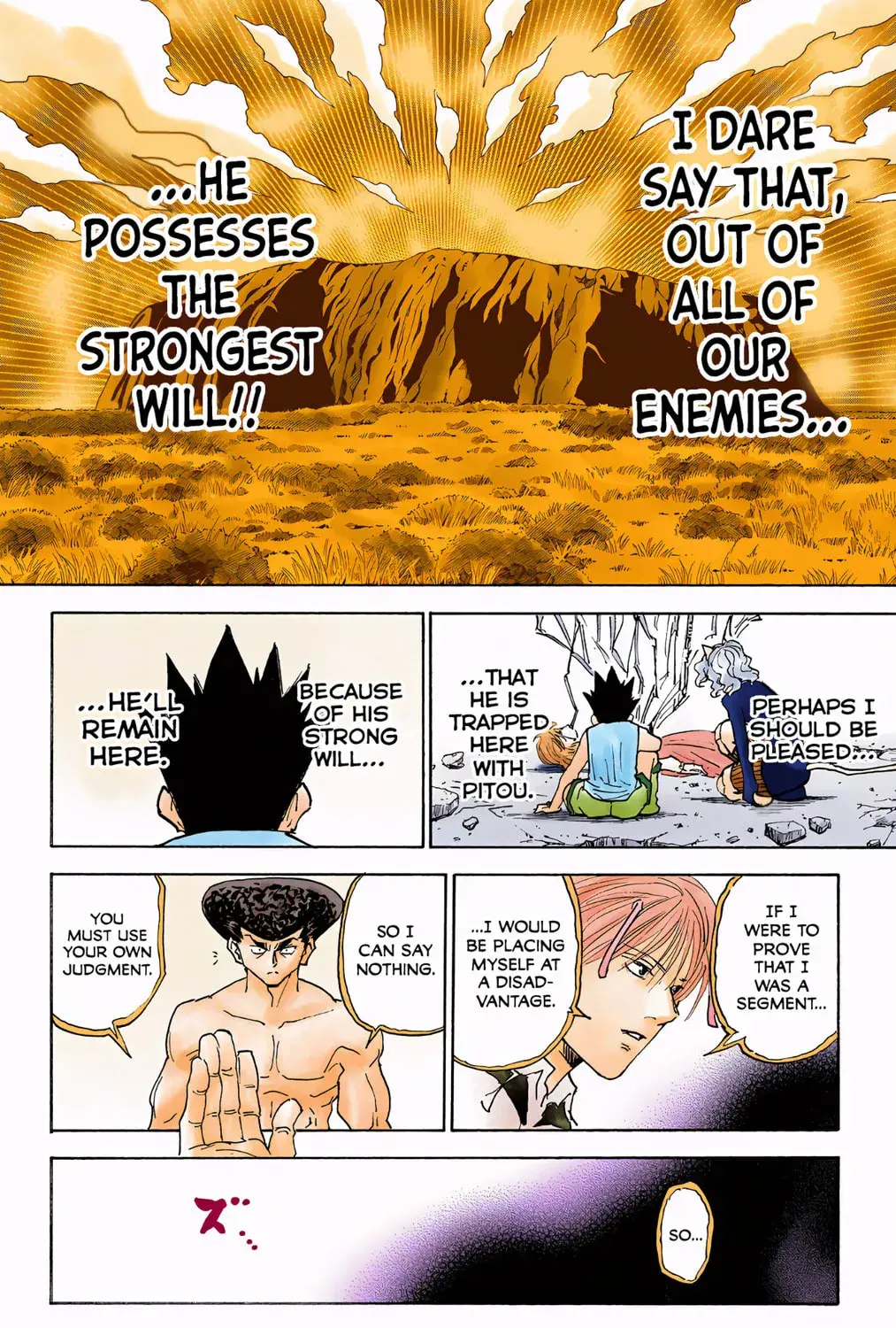Hunter x Hunter Colored Manga, chapter 295, page 15