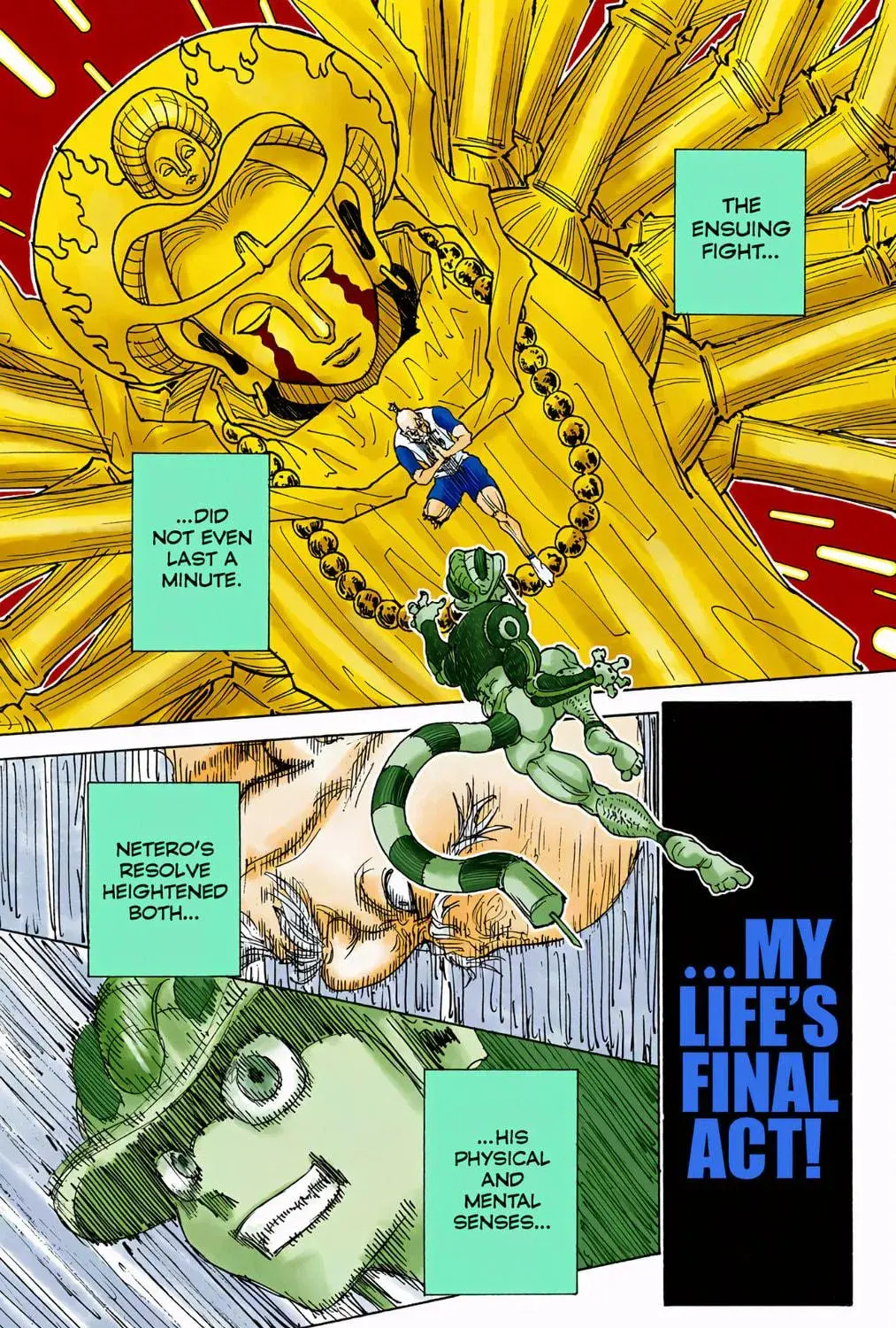 Hunter x Hunter Colored Manga, chapter 297, page 9