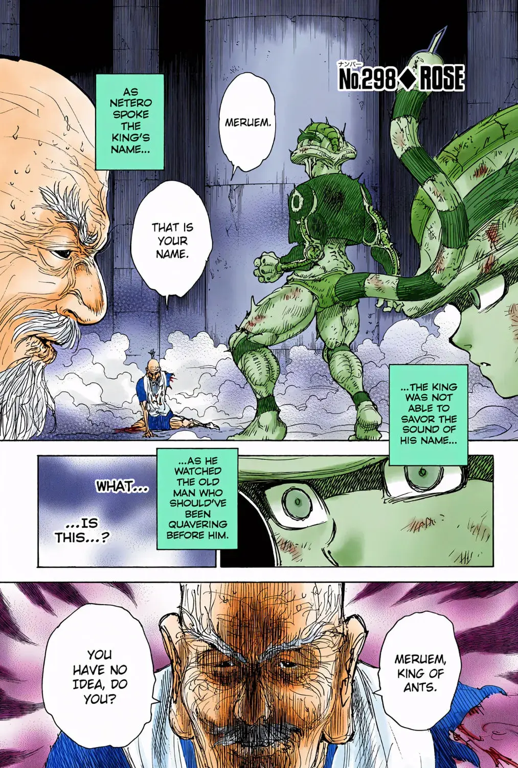 Hunter x Hunter Colored Manga, chapter 298, page 1