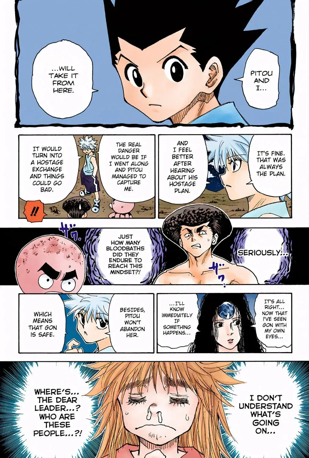 Hunter x Hunter Colored Manga, chapter 300, page 35