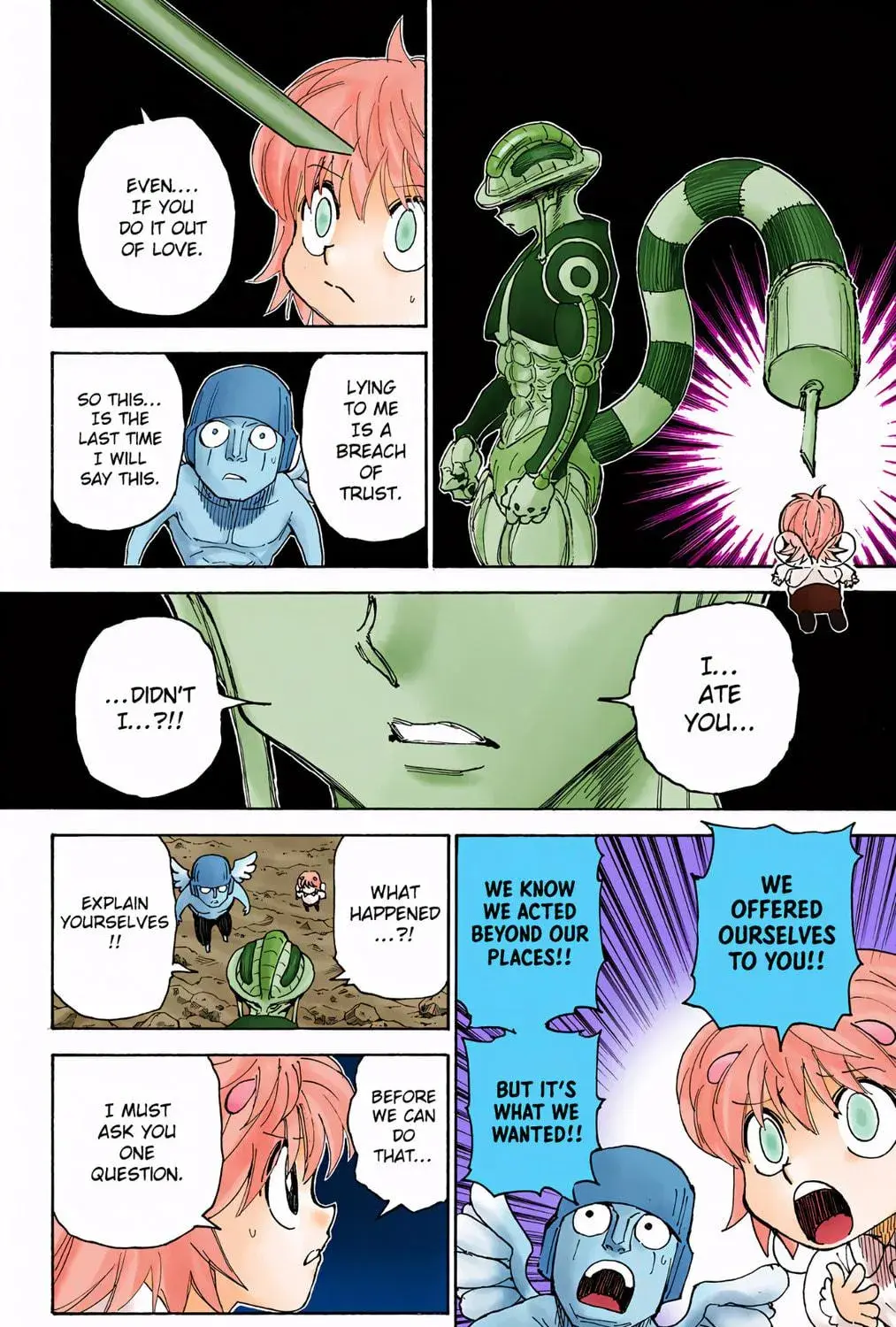 Hunter x Hunter Colored Manga, chapter 301, page 17