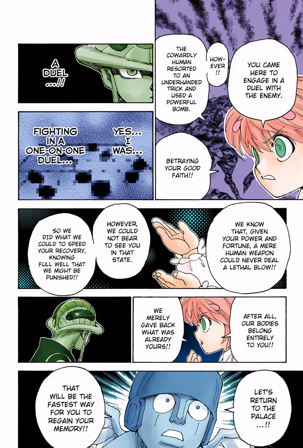 Hunter x Hunter Colored Manga, chapter 301, page 21