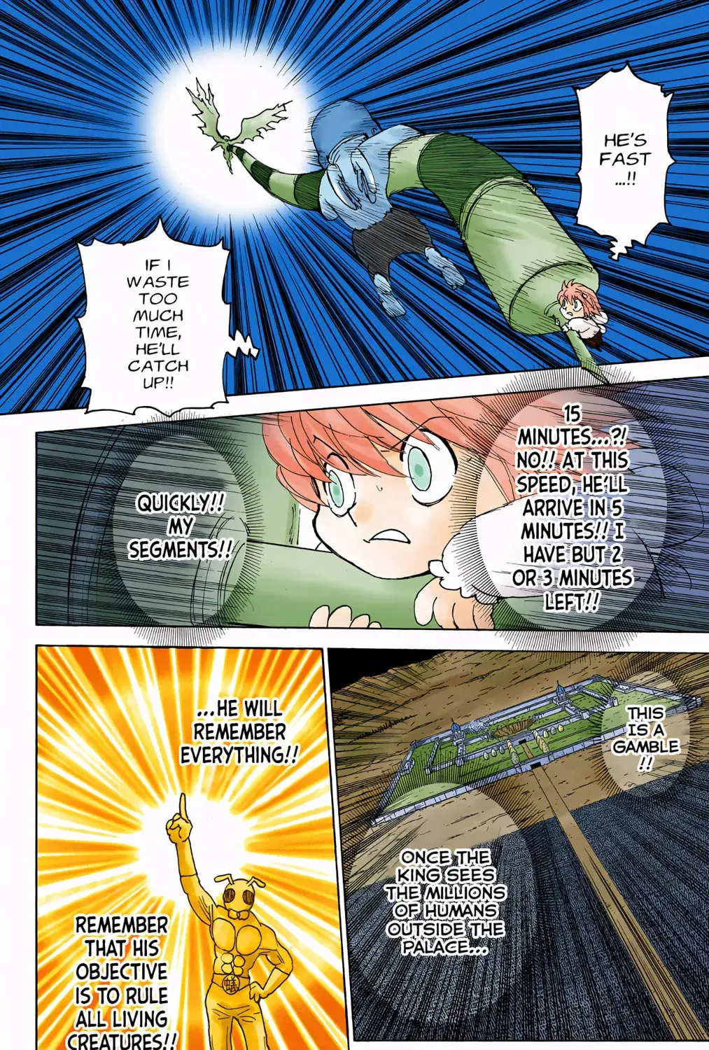 Hunter x Hunter Colored Manga, chapter 301, page 33