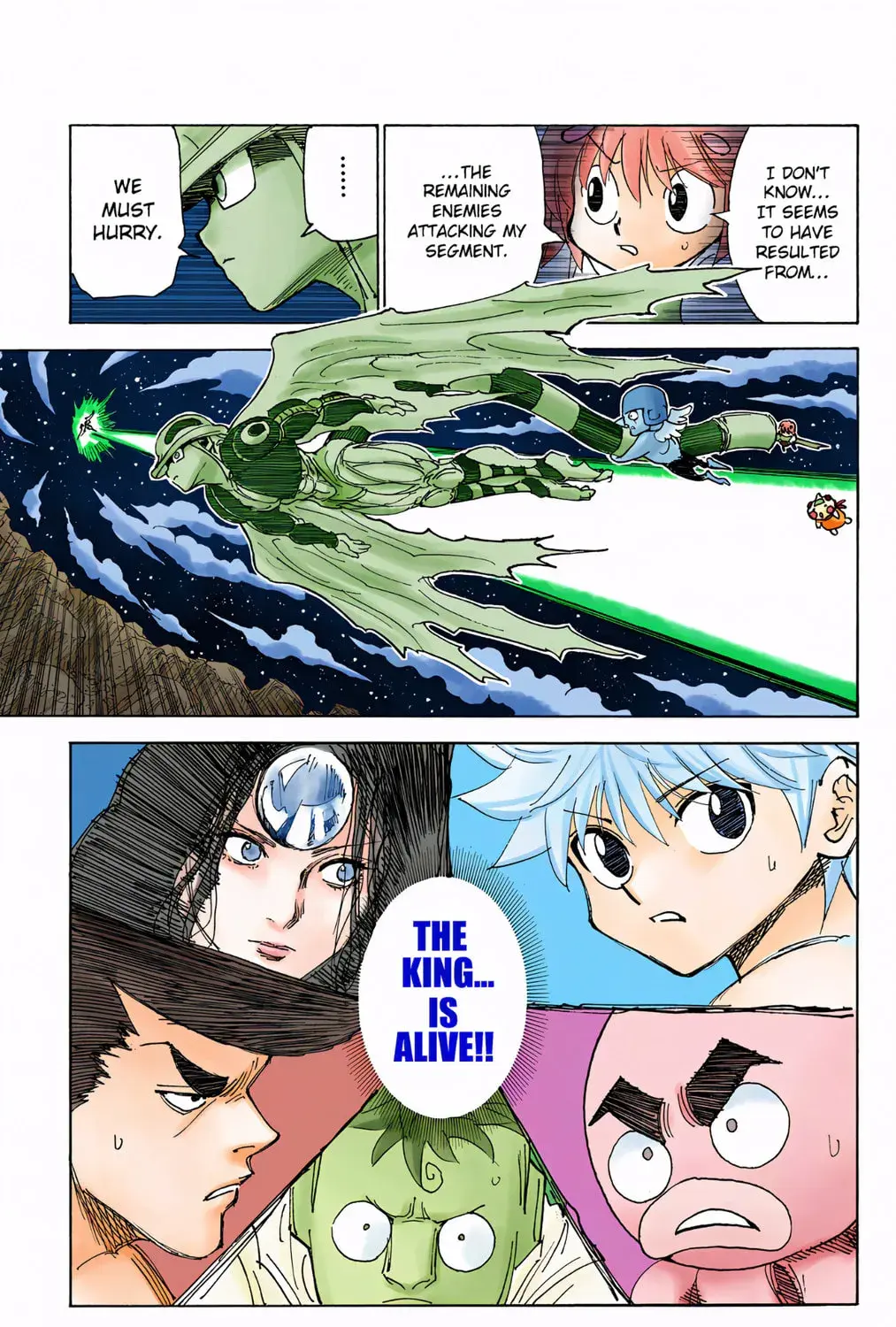 Hunter x Hunter Colored Manga, chapter 301, page 43