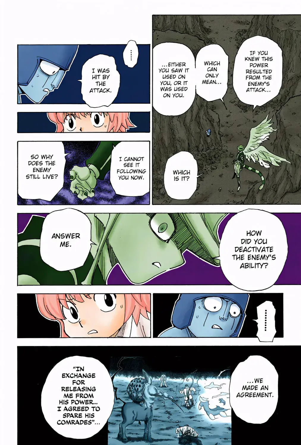 Hunter x Hunter Colored Manga, chapter 302, page 13