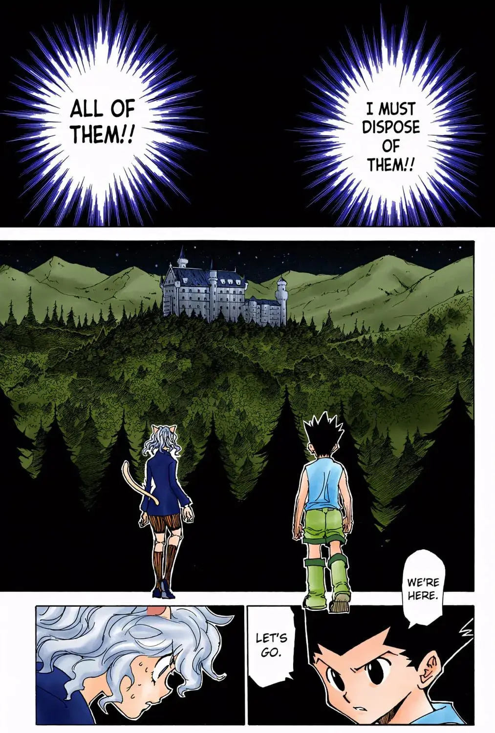 Hunter x Hunter Colored Manga, chapter 303, page 35