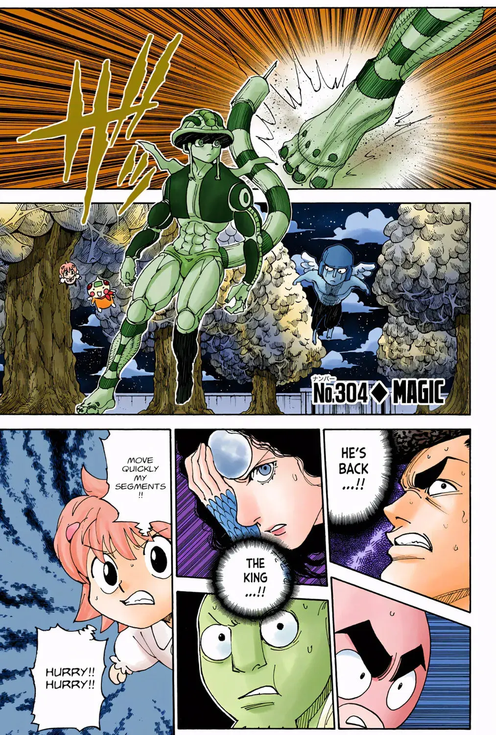 Hunter x Hunter Colored Manga, chapter 304, page 1