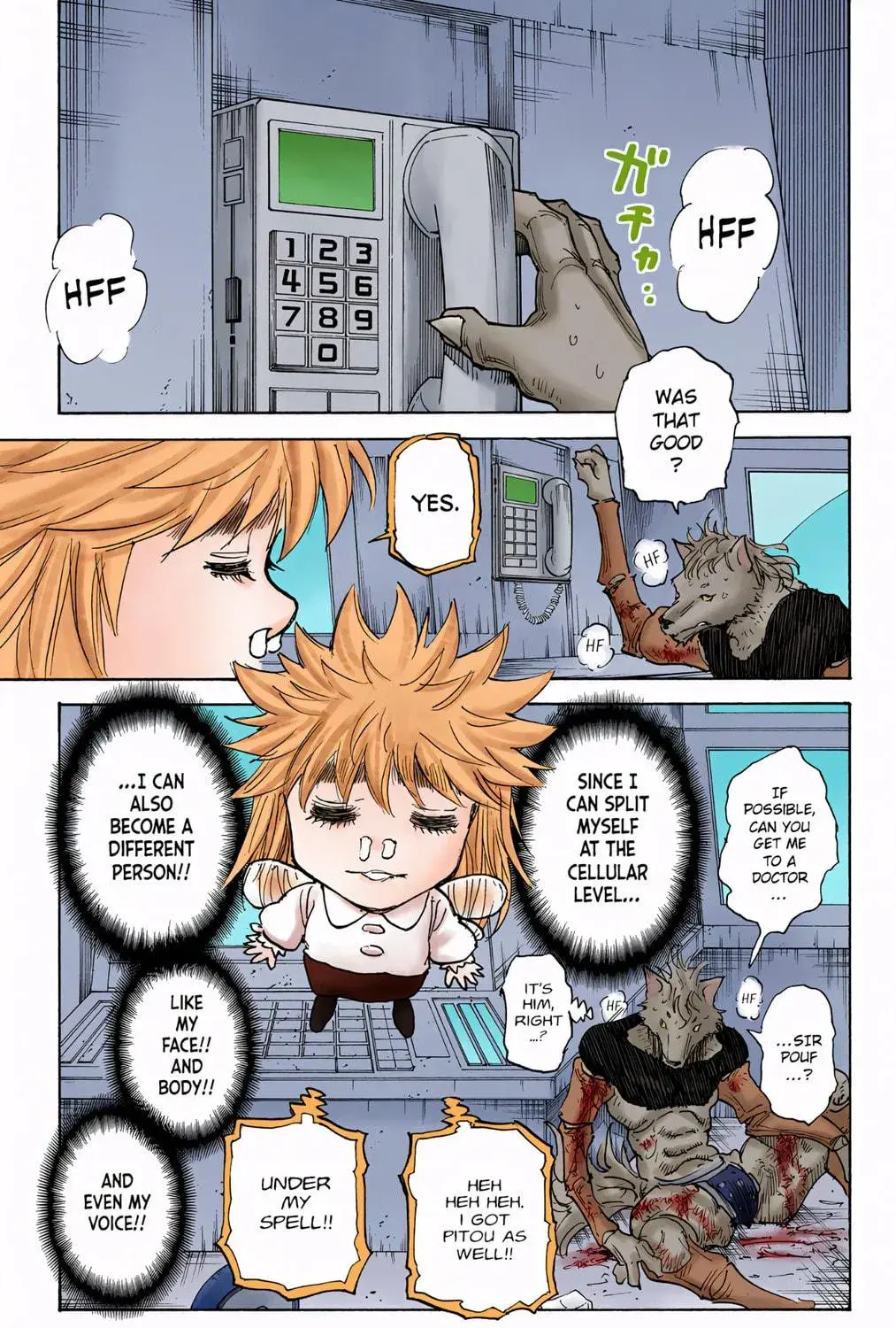 Hunter x Hunter Colored Manga, chapter 304, page 19