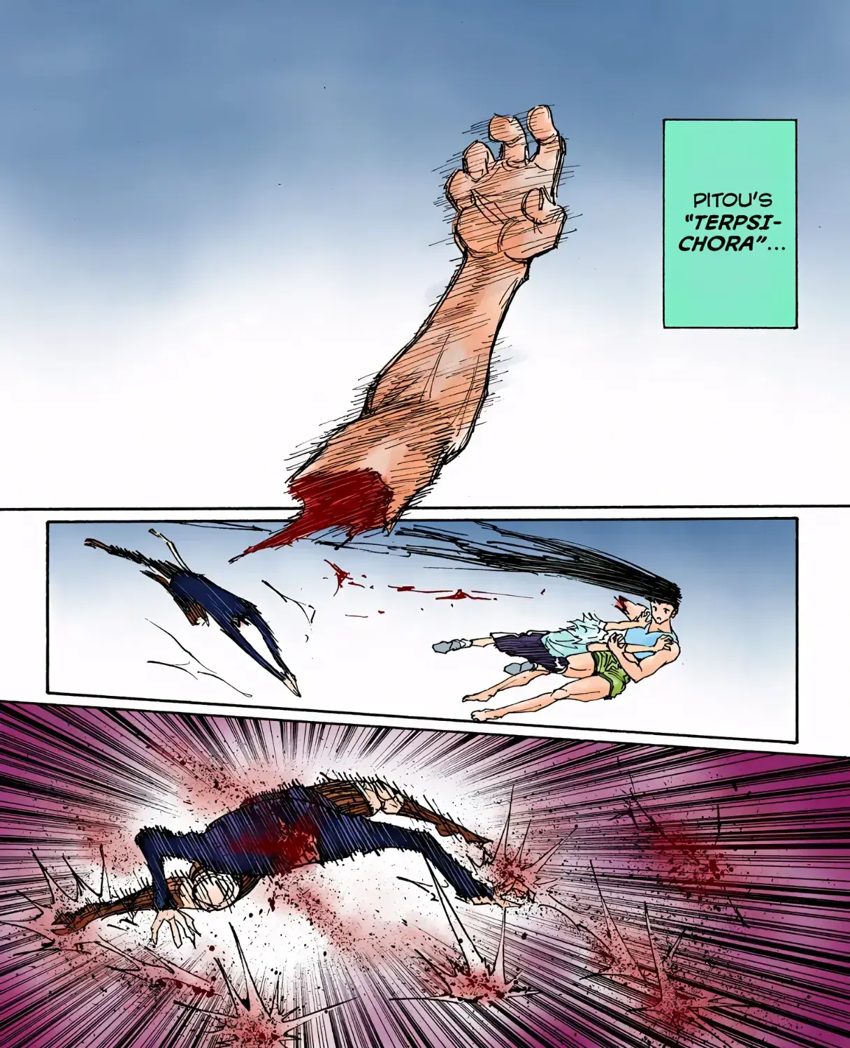 Hunter x Hunter Colored Manga, chapter 307, page 9
