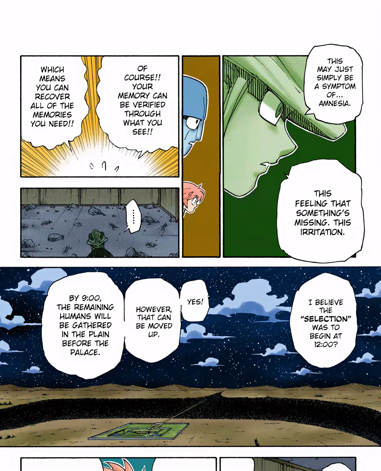 Hunter x Hunter Colored Manga, chapter 308, page 7