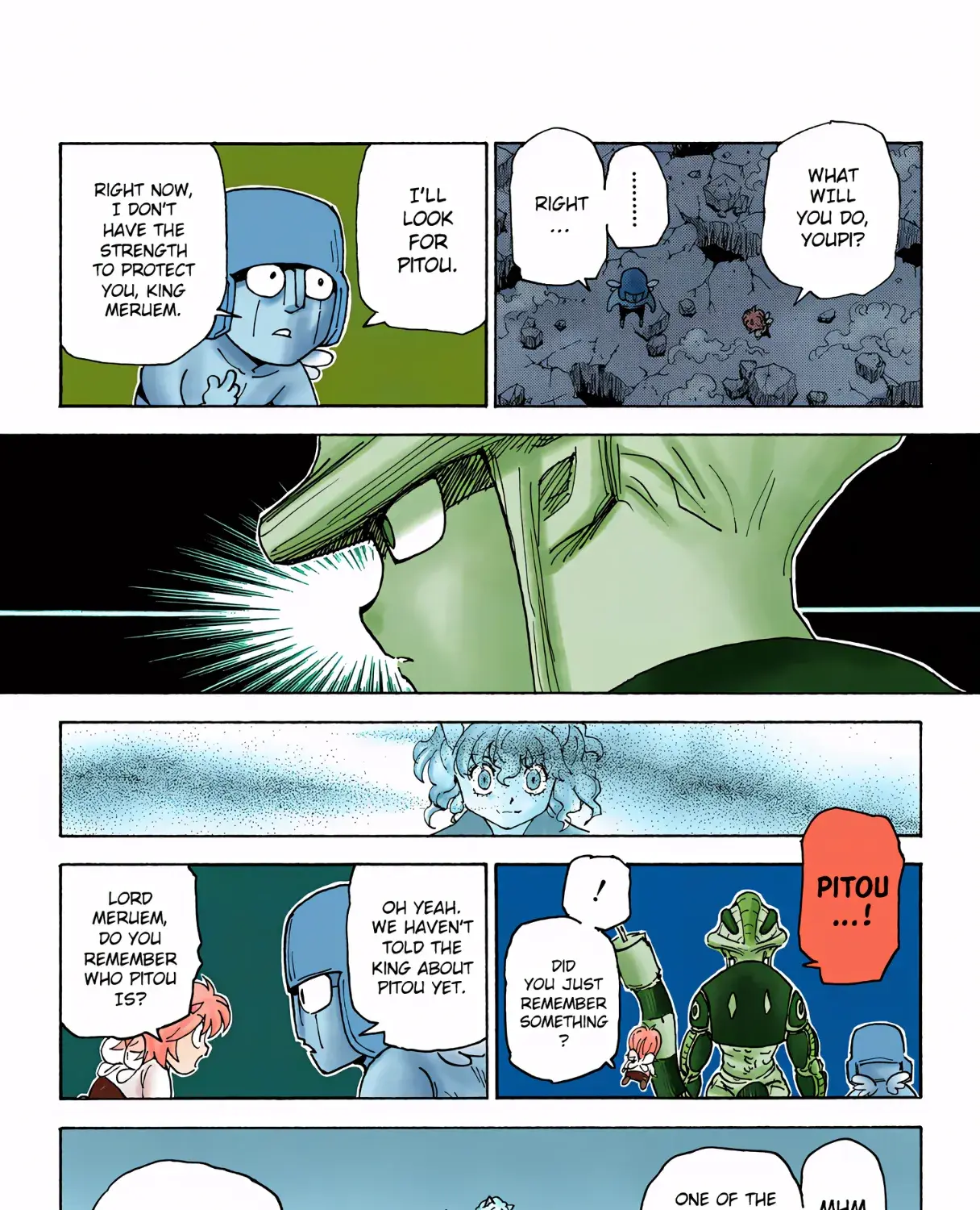 Hunter x Hunter Colored Manga, chapter 308, page 9