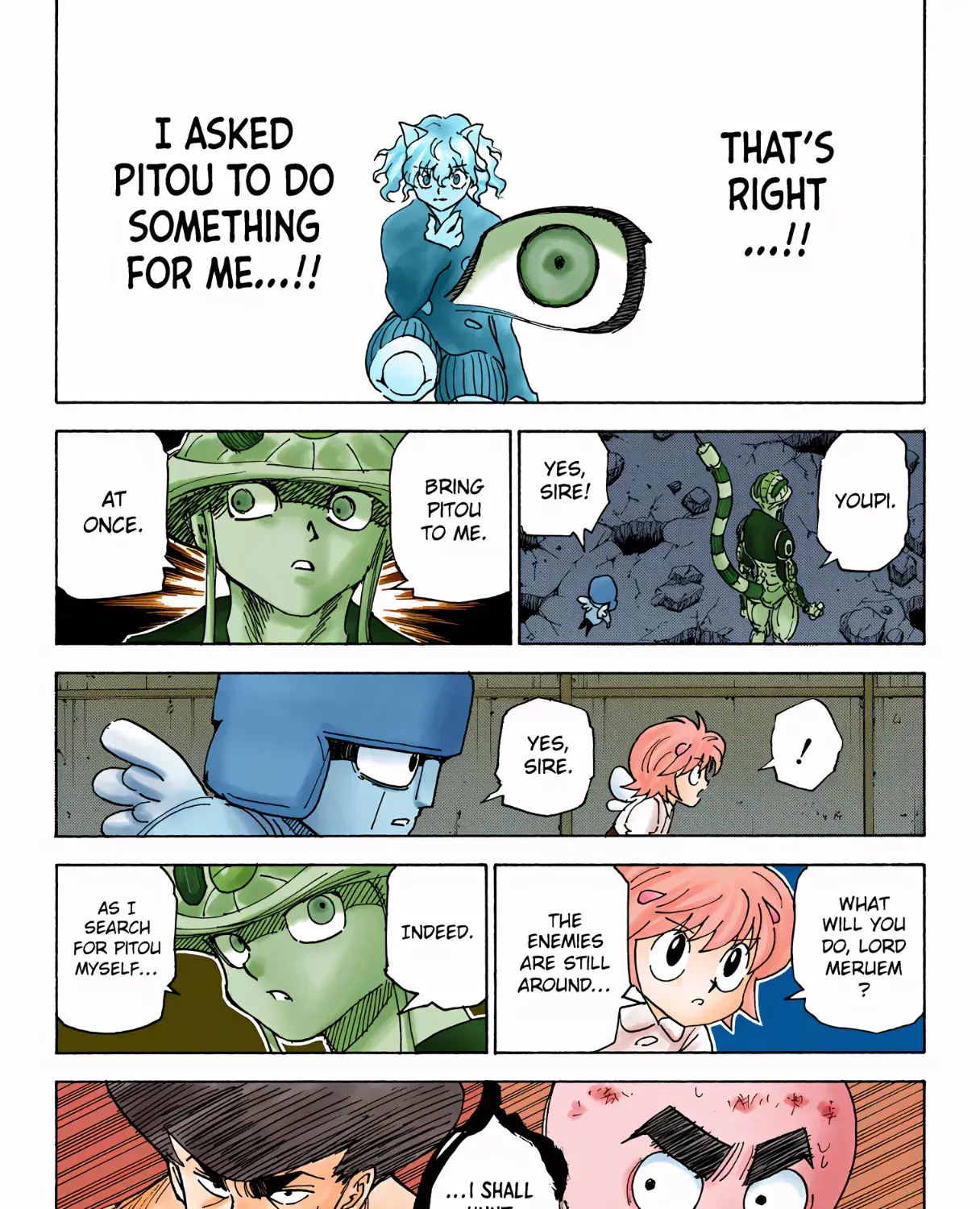 Hunter x Hunter Colored Manga, chapter 308, page 13