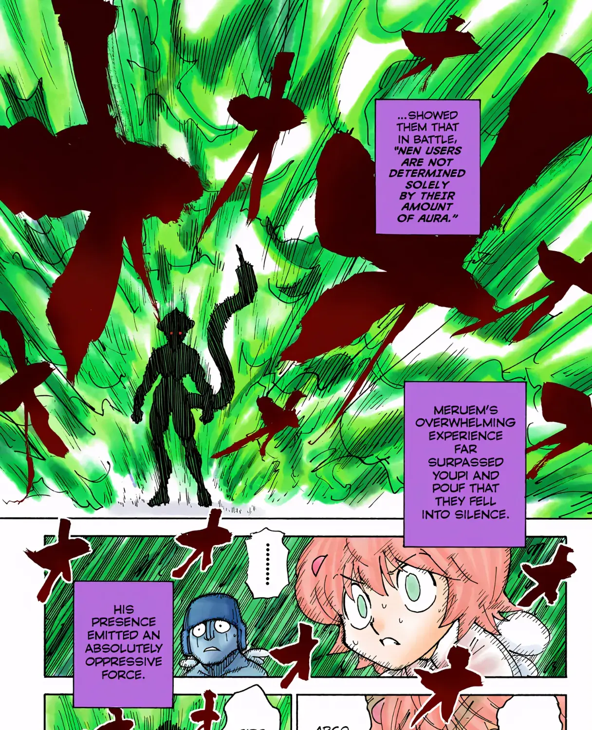 Hunter x Hunter Colored Manga, chapter 308, page 17