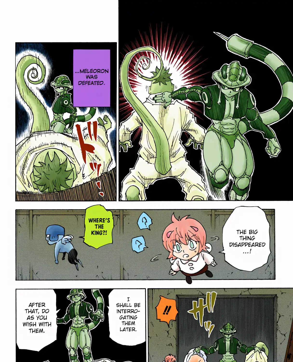 Hunter x Hunter Colored Manga, chapter 308, page 31