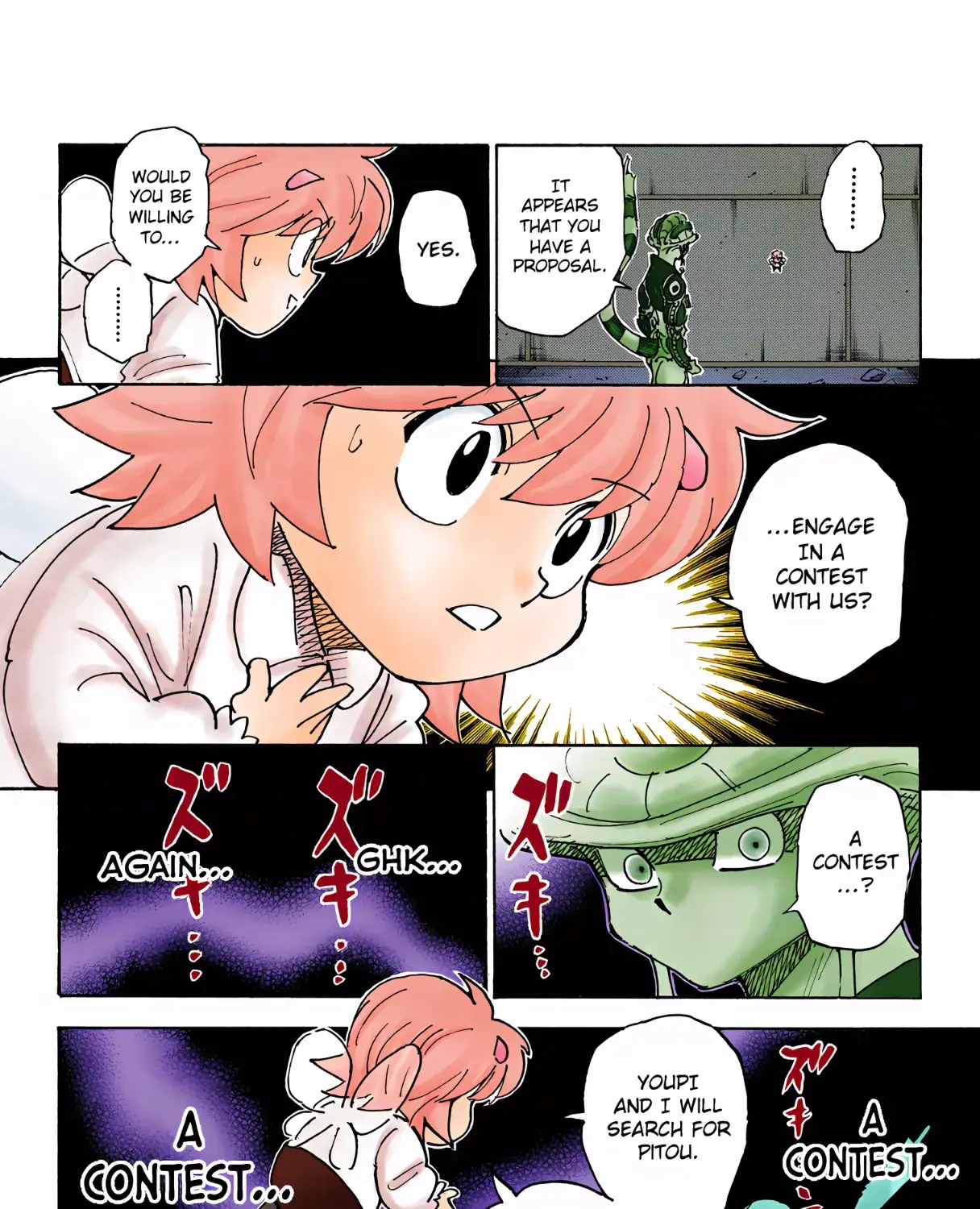 Hunter x Hunter Colored Manga, chapter 309, page 3