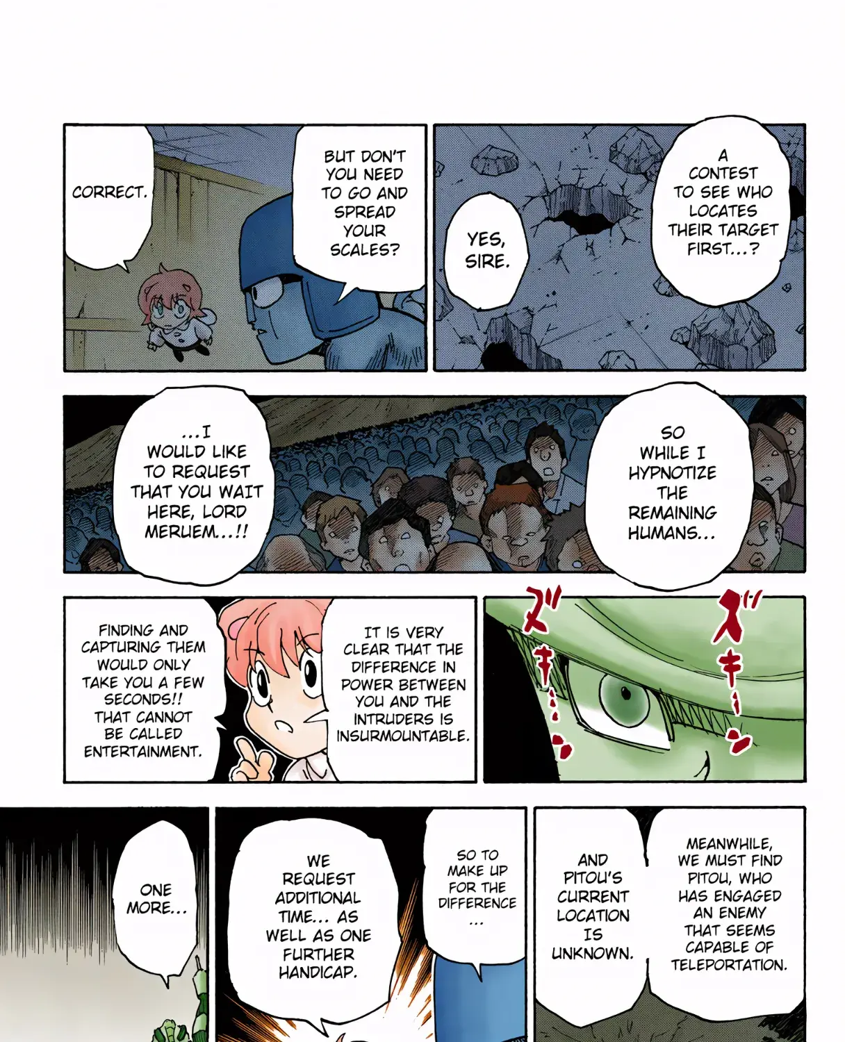 Hunter x Hunter Colored Manga, chapter 309, page 5