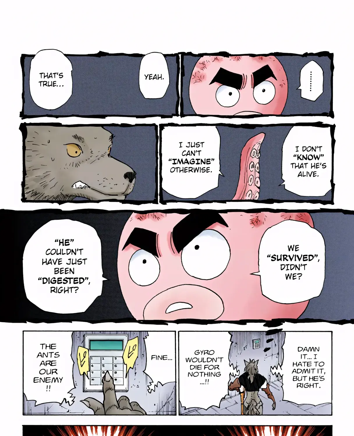 Hunter x Hunter Colored Manga, chapter 310, page 9