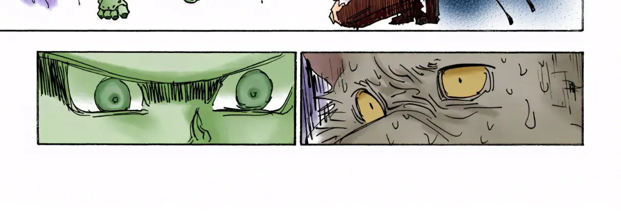 Hunter x Hunter Colored Manga, chapter 312, page 32