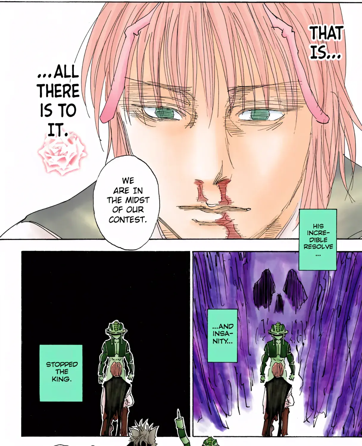 Hunter x Hunter Colored Manga, chapter 312, page 33