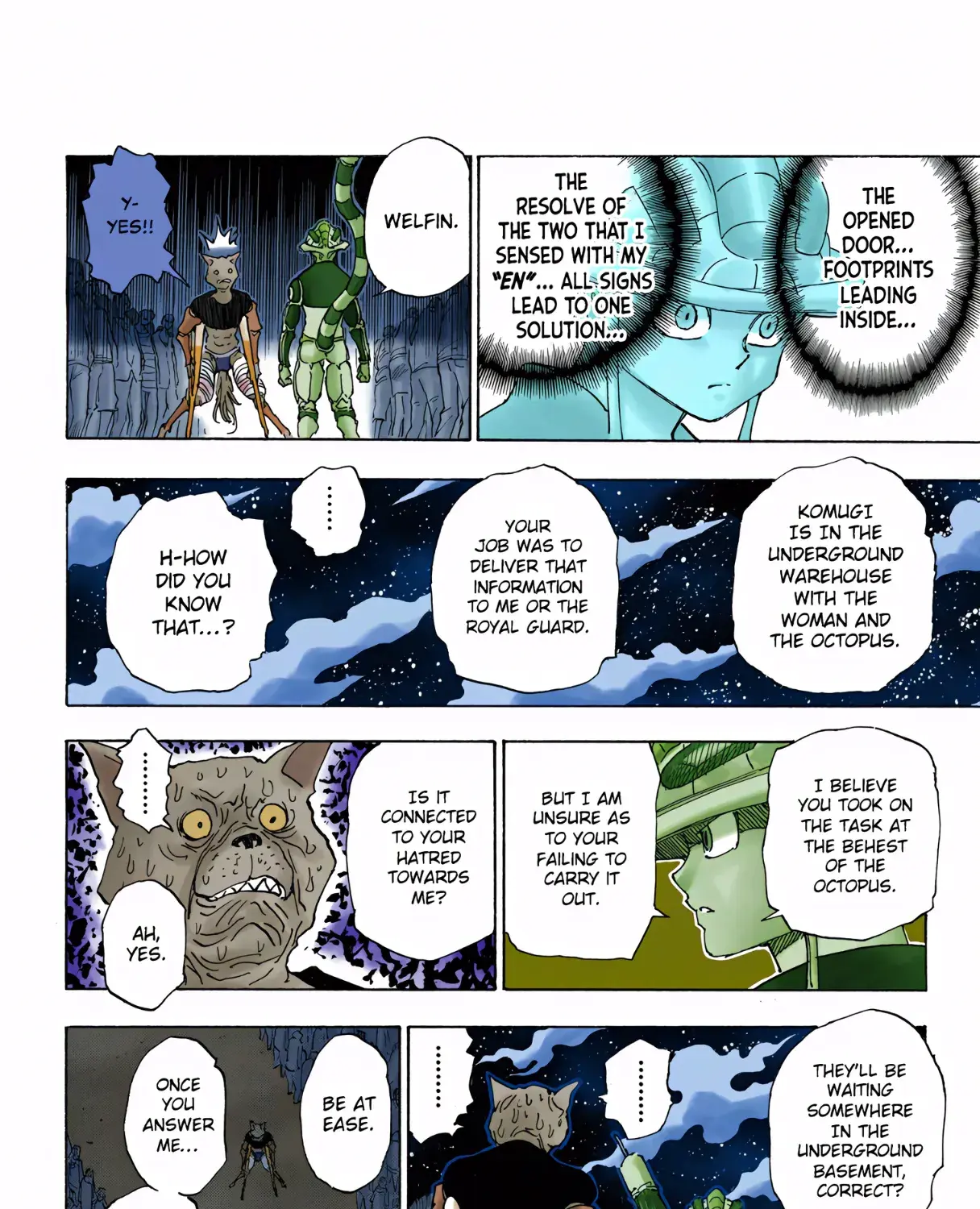 Hunter x Hunter Colored Manga, chapter 313, page 21