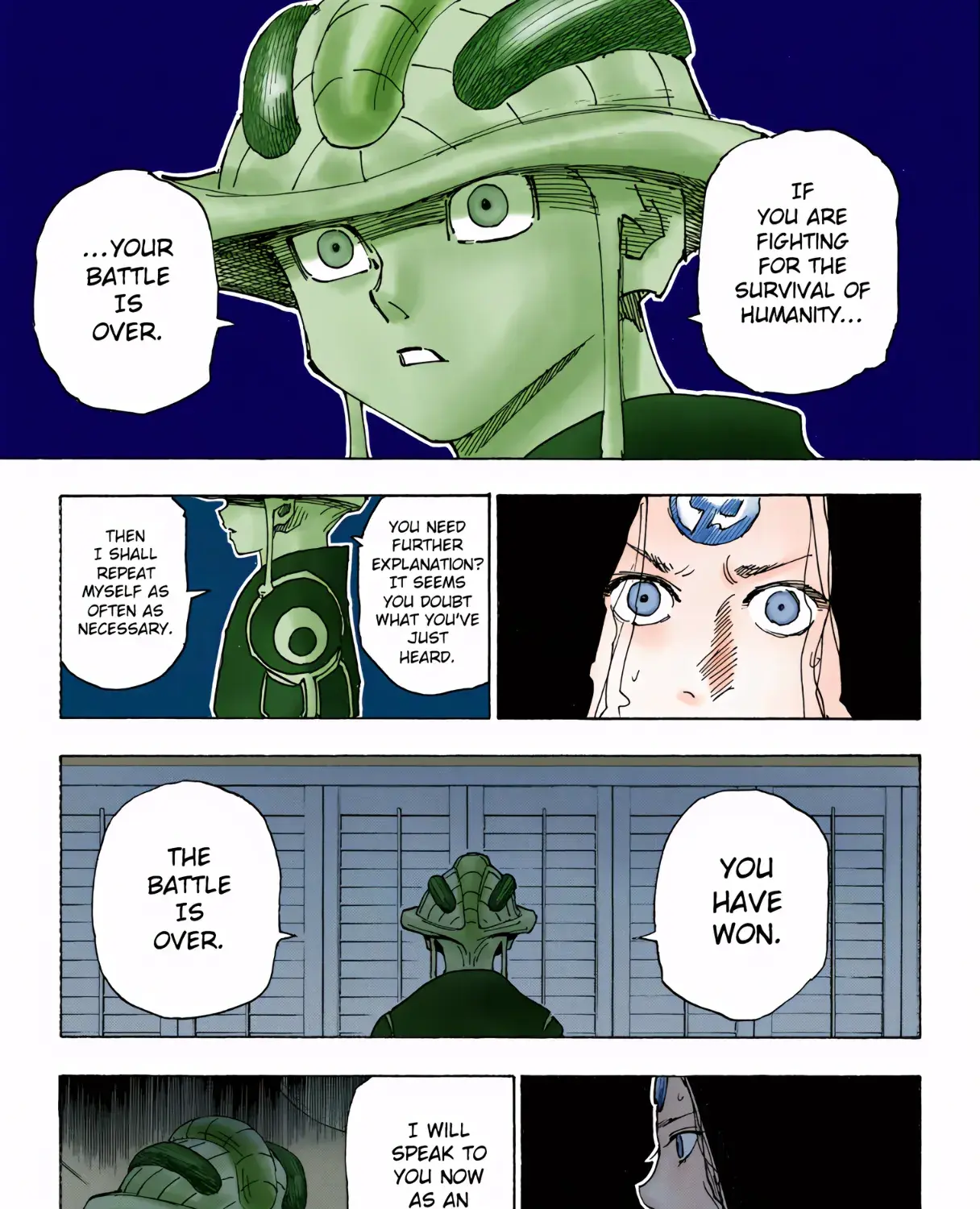 Hunter x Hunter Colored Manga, chapter 314, page 9