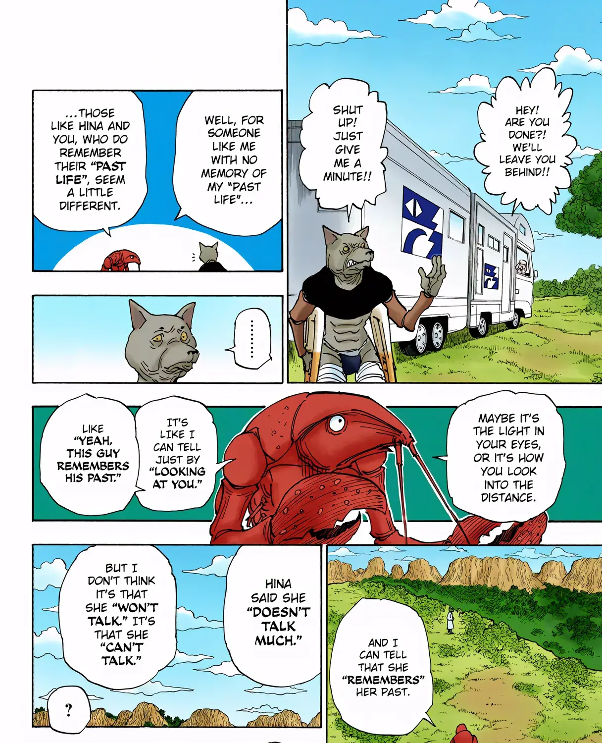 Hunter x Hunter Colored Manga, chapter 315, page 3