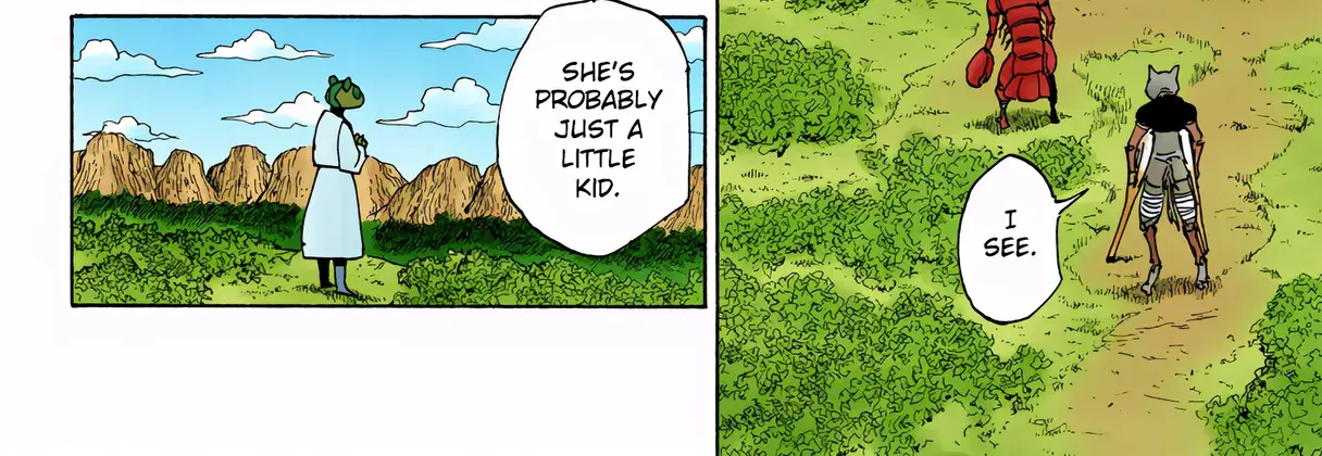 Hunter x Hunter Colored Manga, chapter 315, page 4
