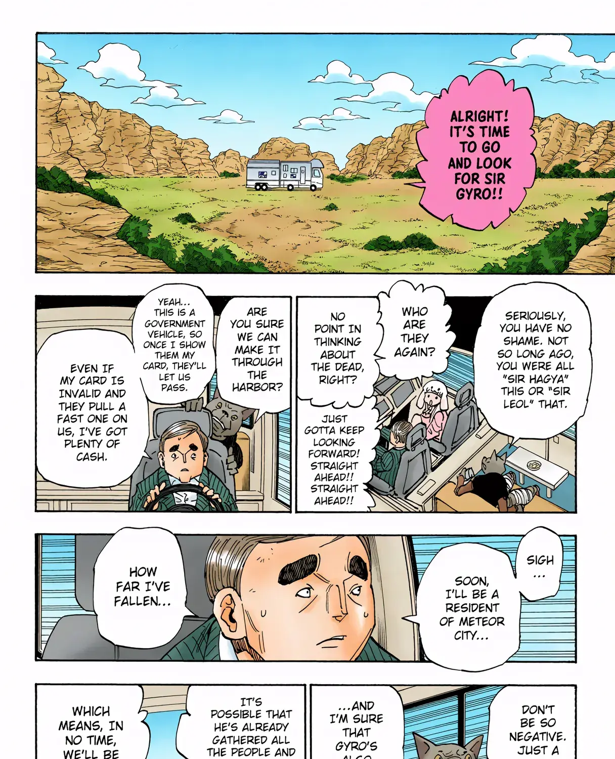 Hunter x Hunter Colored Manga, chapter 315, page 7