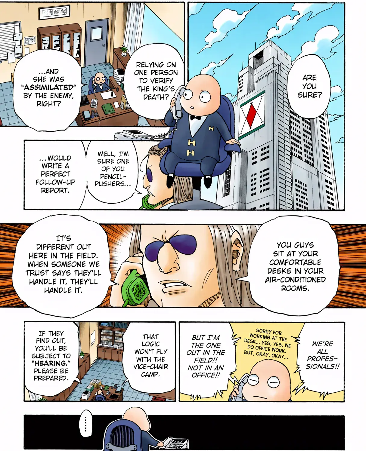 Hunter x Hunter Colored Manga, chapter 316, page 5