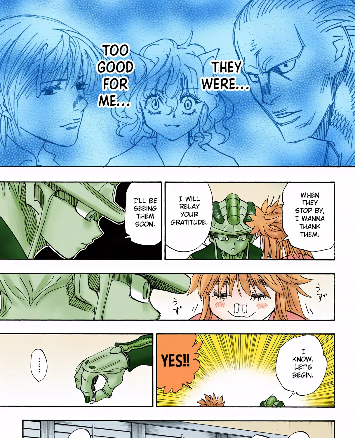 Hunter x Hunter Colored Manga, chapter 317, page 5