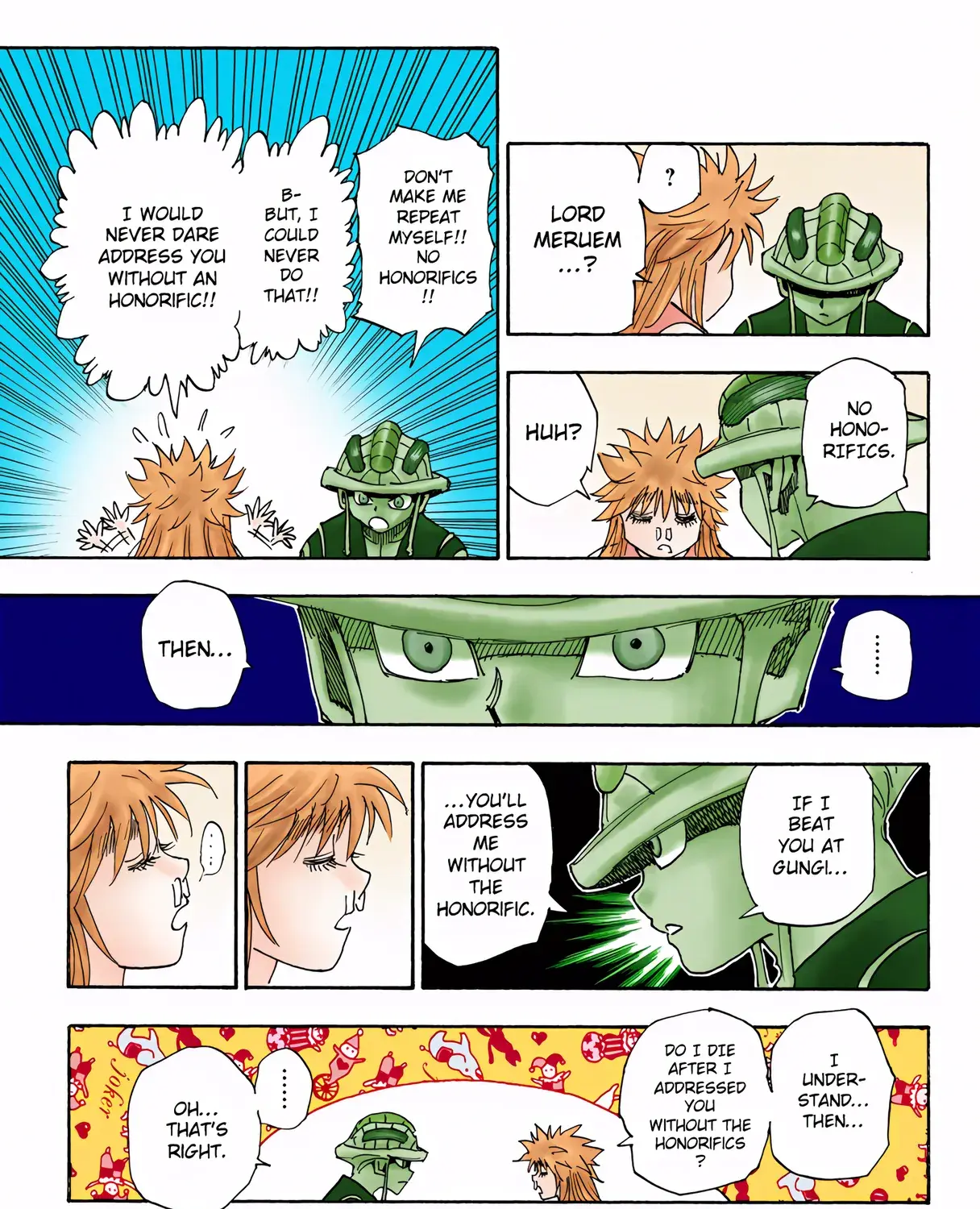 Hunter x Hunter Colored Manga, chapter 317, page 9