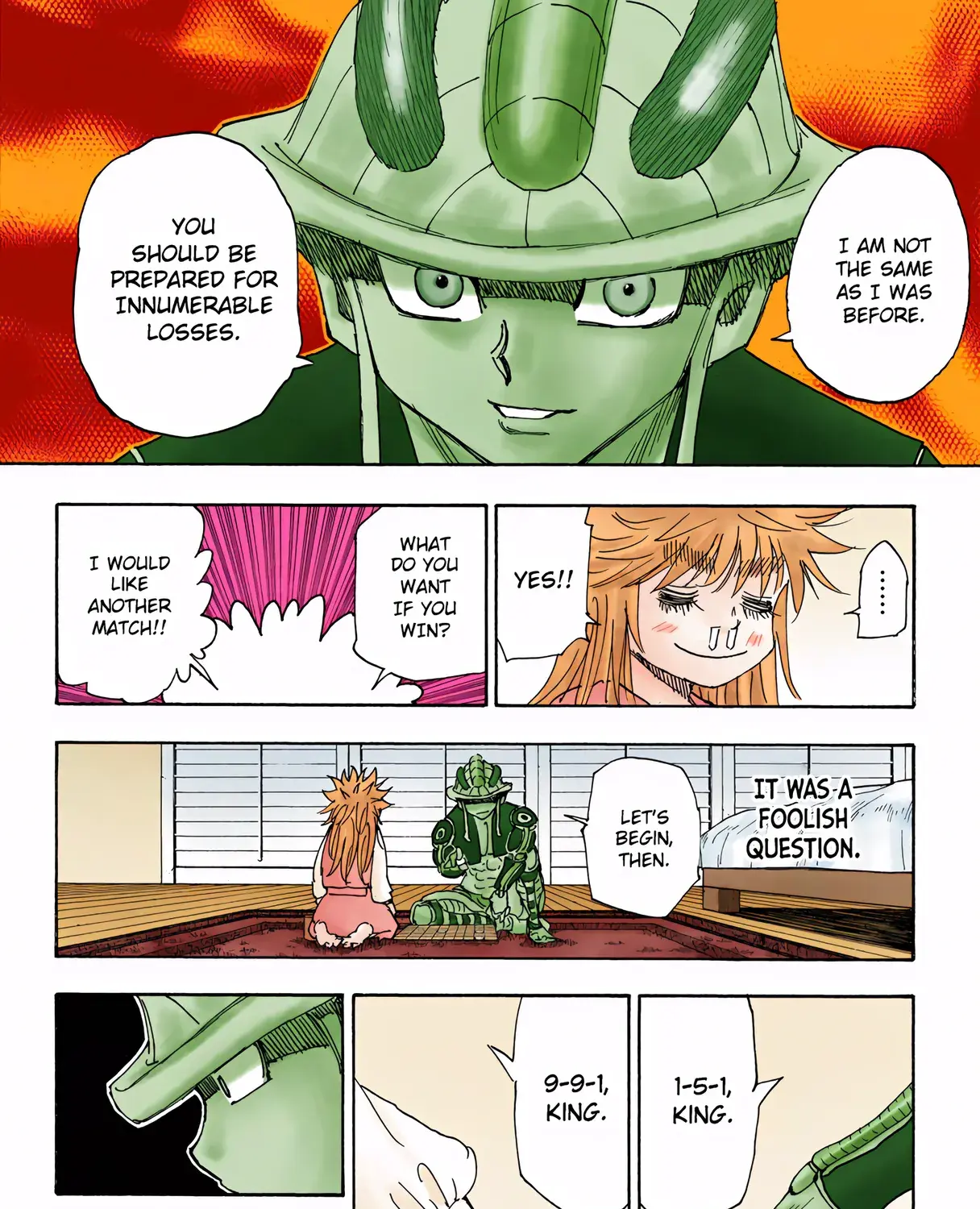 Hunter x Hunter Colored Manga, chapter 317, page 11