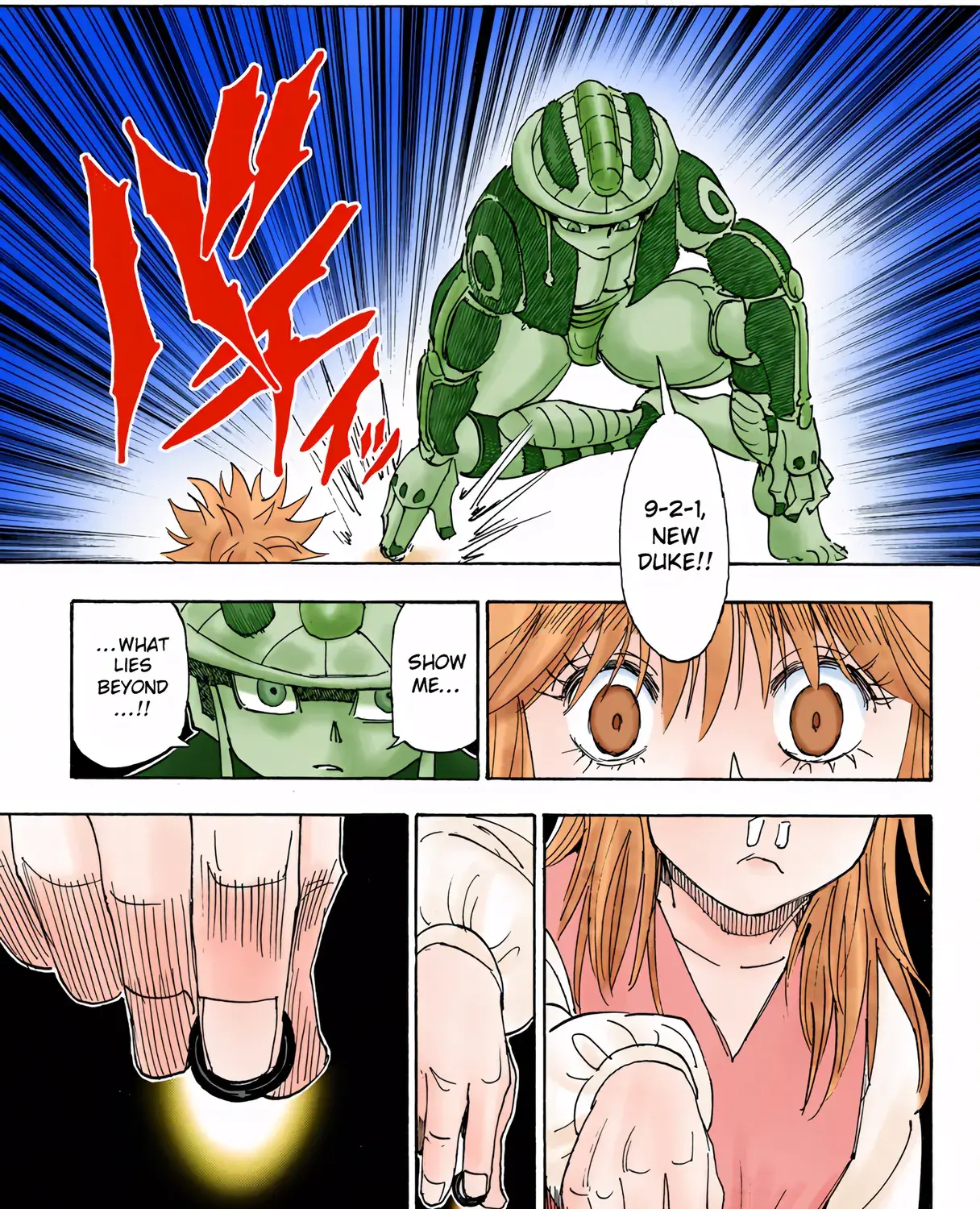 Hunter x Hunter Colored Manga, chapter 317, page 17