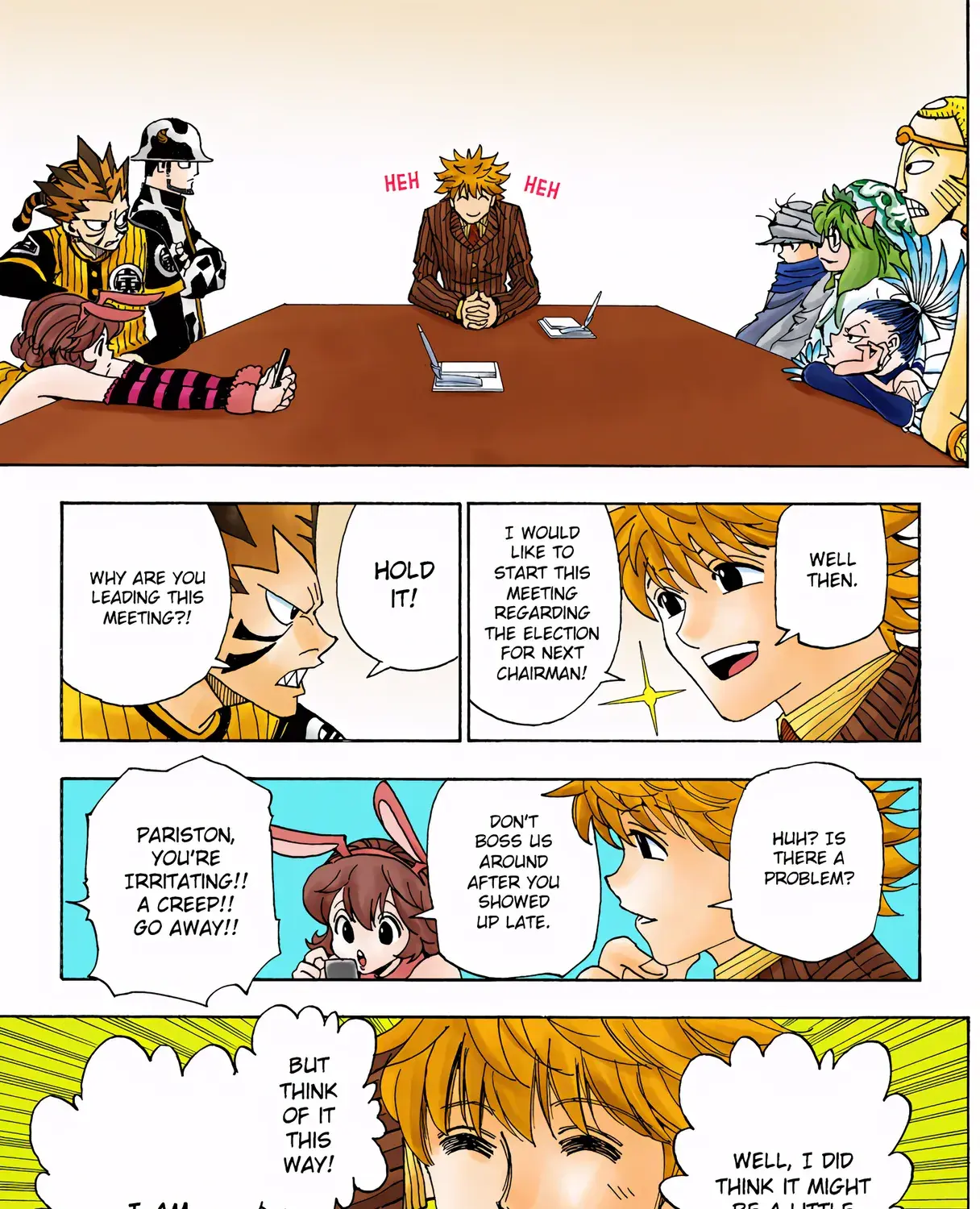 Hunter x Hunter Colored Manga, chapter 319, page 6