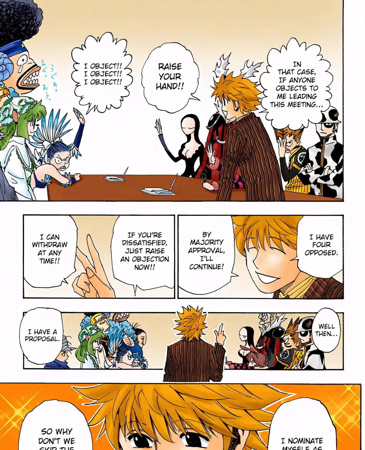 Hunter x Hunter Colored Manga, chapter 319, page 10