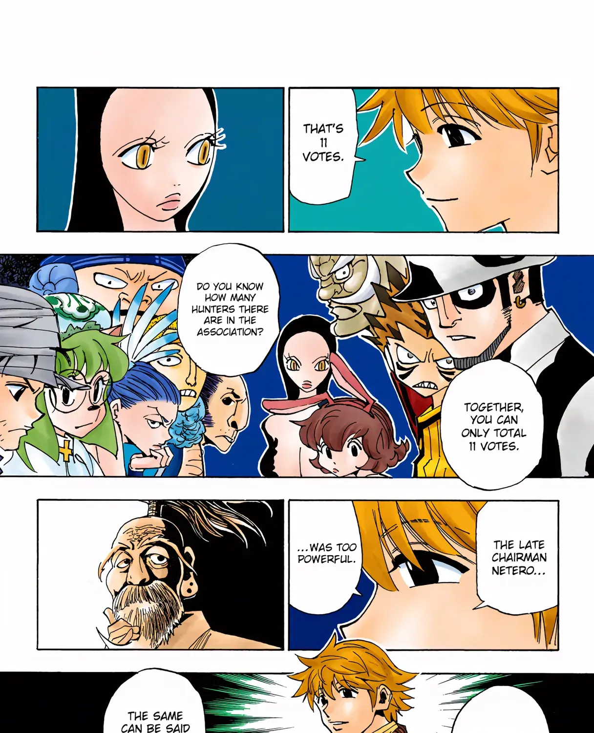 Hunter x Hunter Colored Manga, chapter 319, page 16