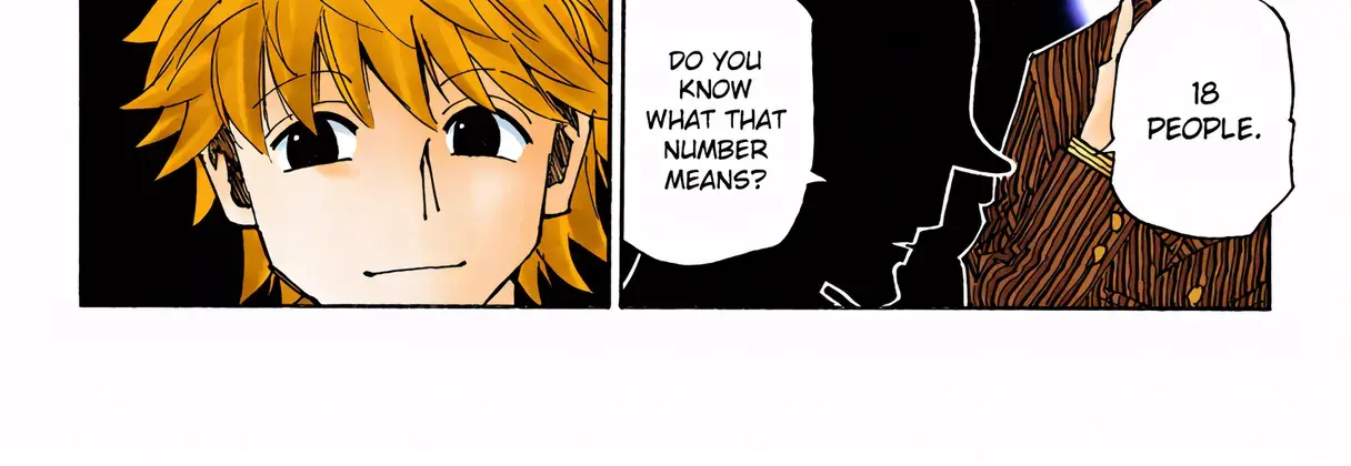 Hunter x Hunter Colored Manga, chapter 319, page 19