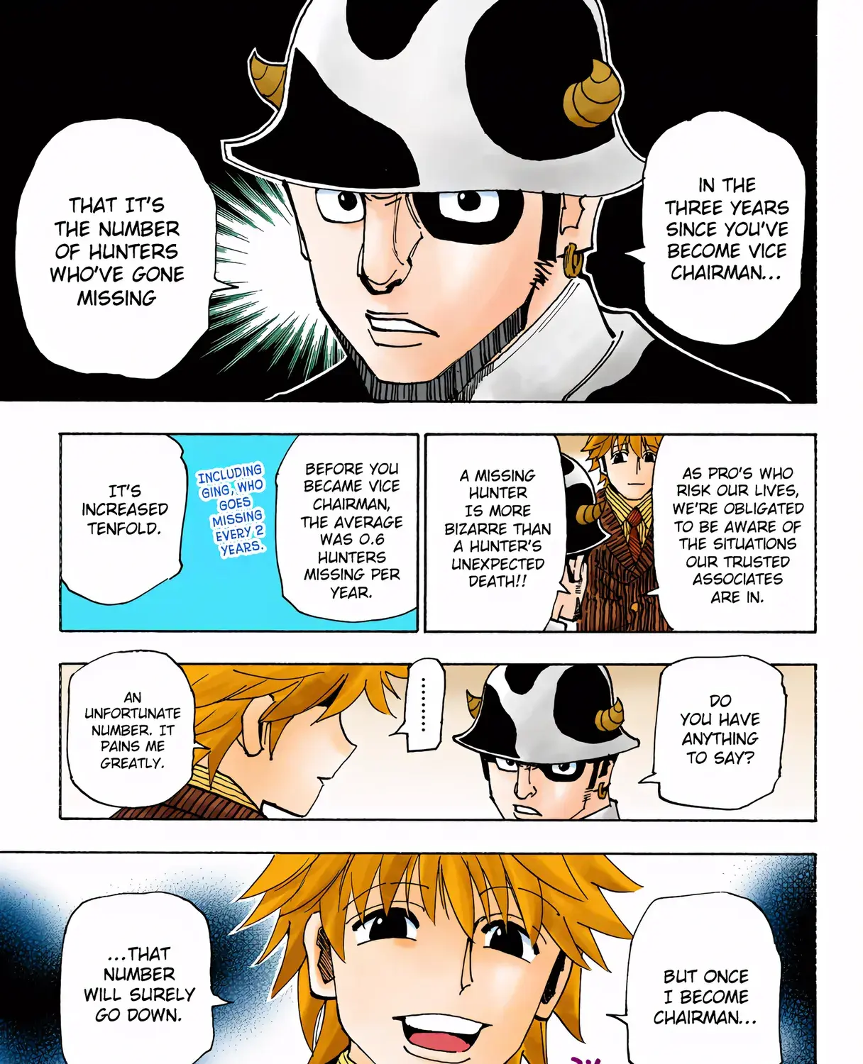 Hunter x Hunter Colored Manga, chapter 319, page 20